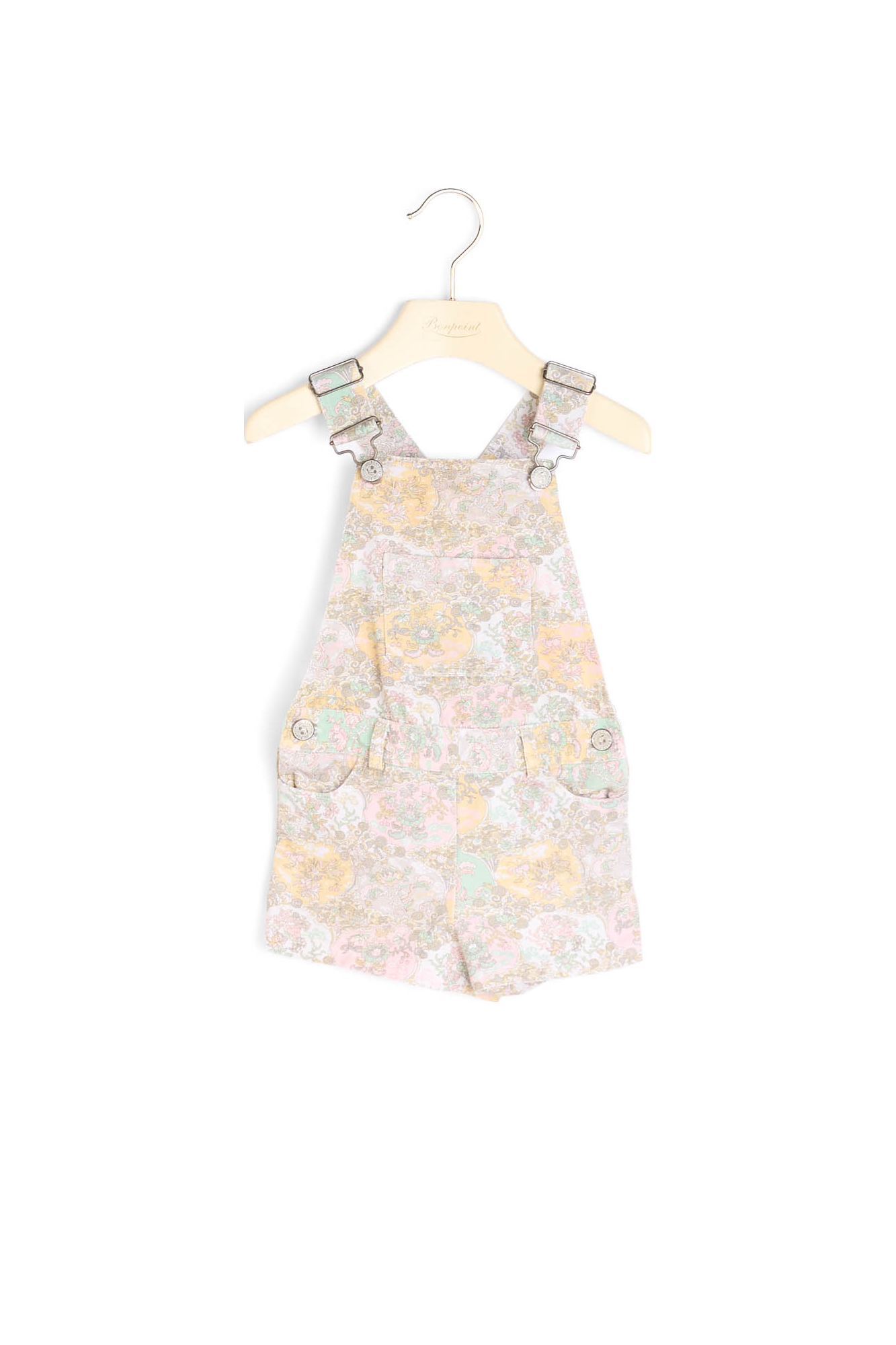 Salopette en tissu Liberty exclusif Bonpoint Vintage seconde main photo 2