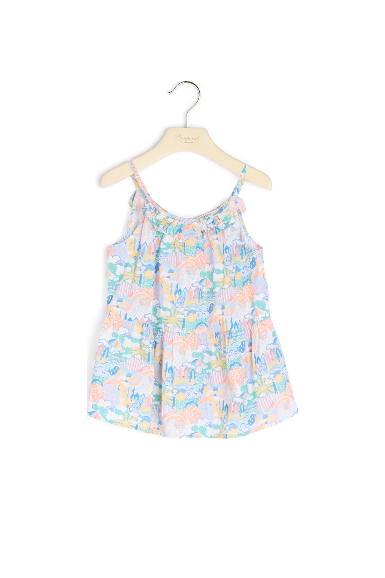 Blouse en tissu Liberty exclusif Bonpoint Vintage seconde main photo 2