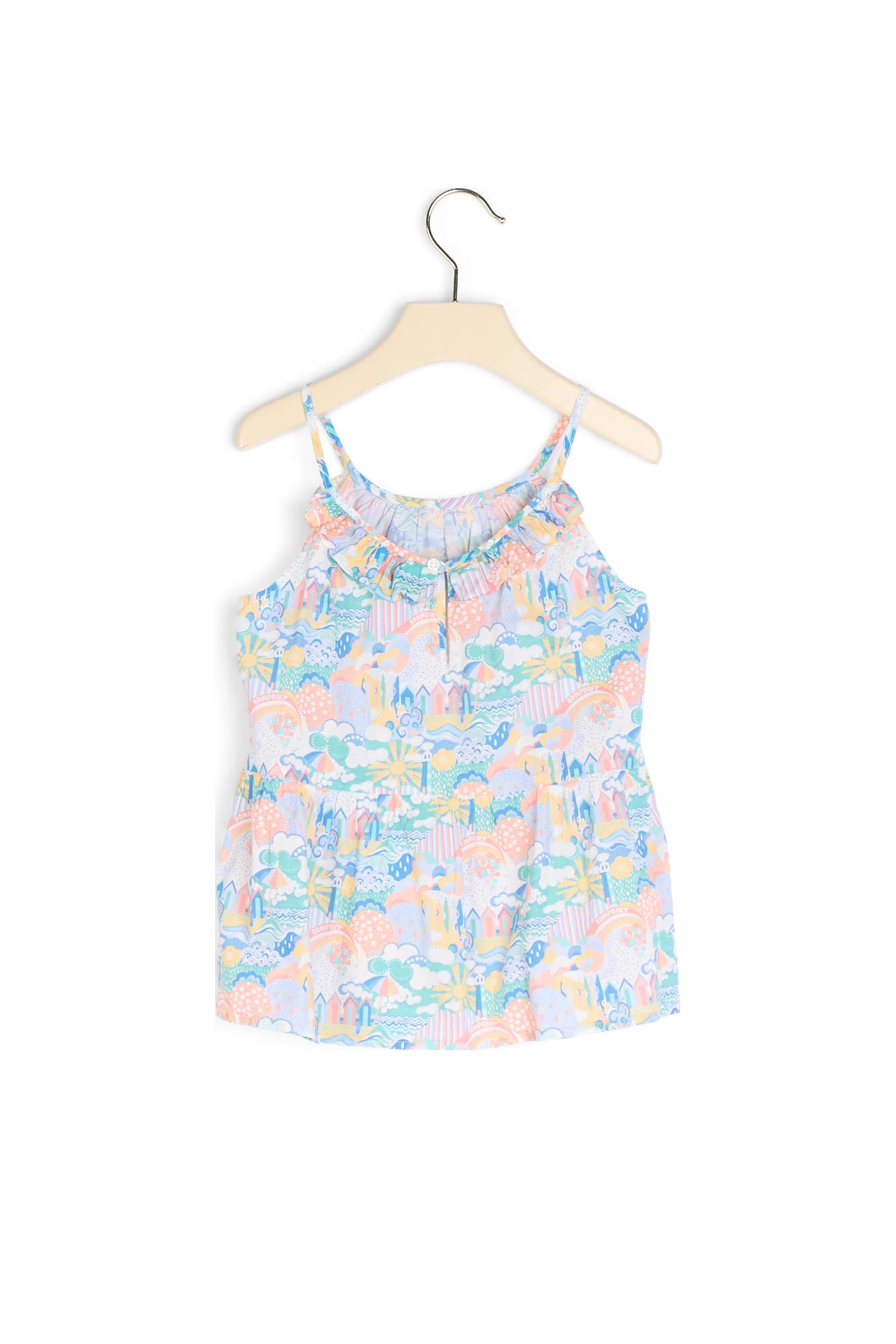 Blouse en tissu Liberty exclusif Bonpoint Vintage seconde main photo 3