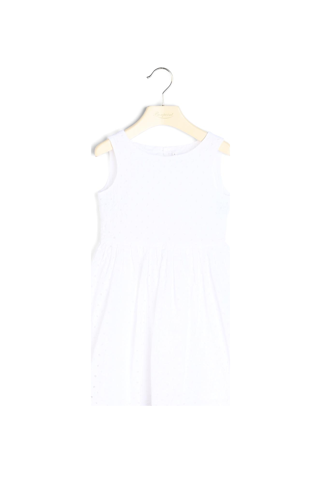Robe en coton brodé Bonpoint Vintage seconde main photo 2