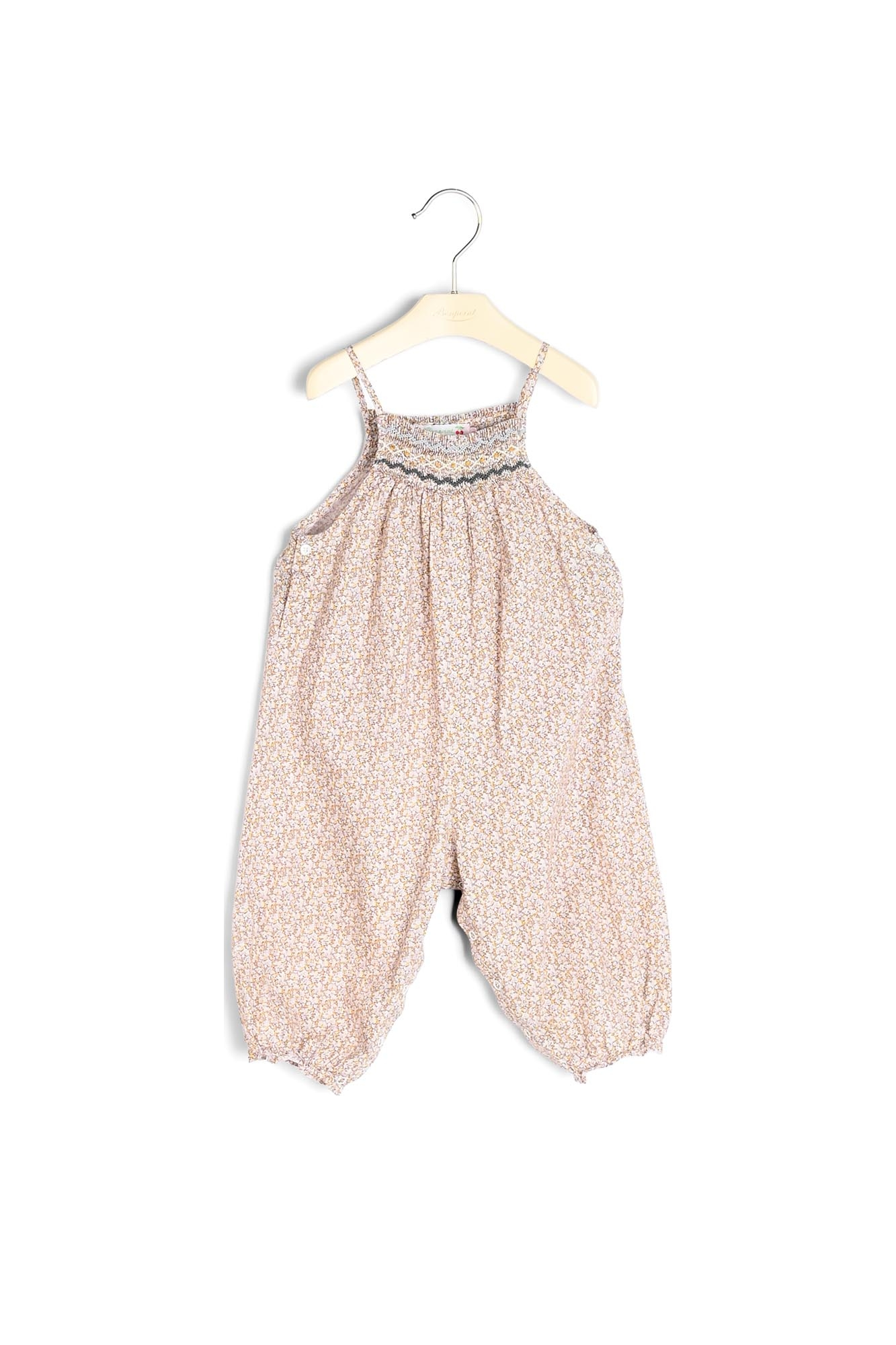 Salopette en coton Liberty Bonpoint Vintage seconde main photo 2