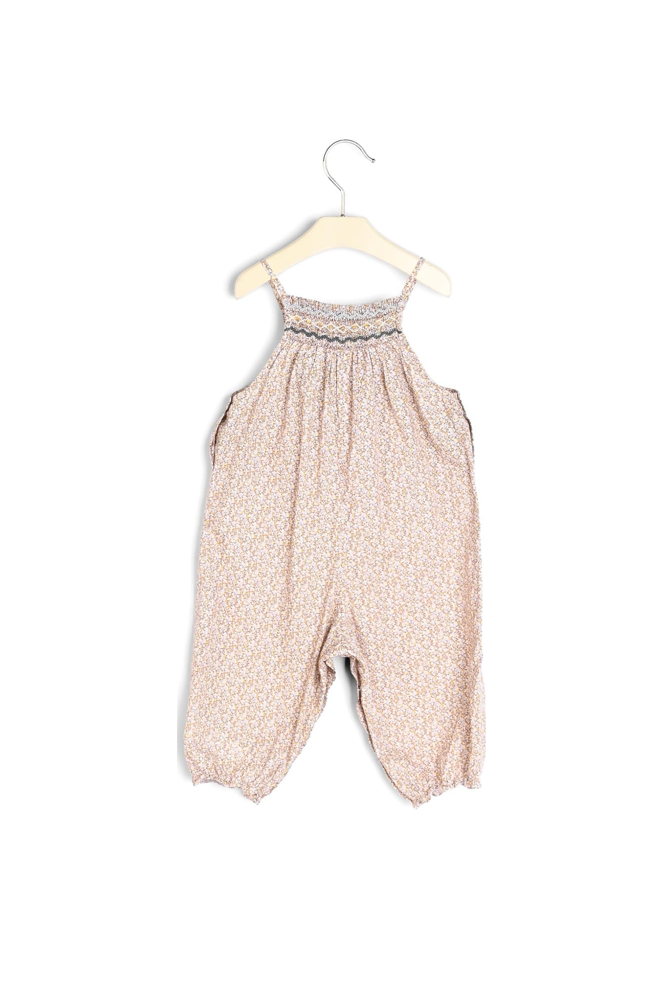 Salopette en coton Liberty Bonpoint Vintage seconde main photo 3