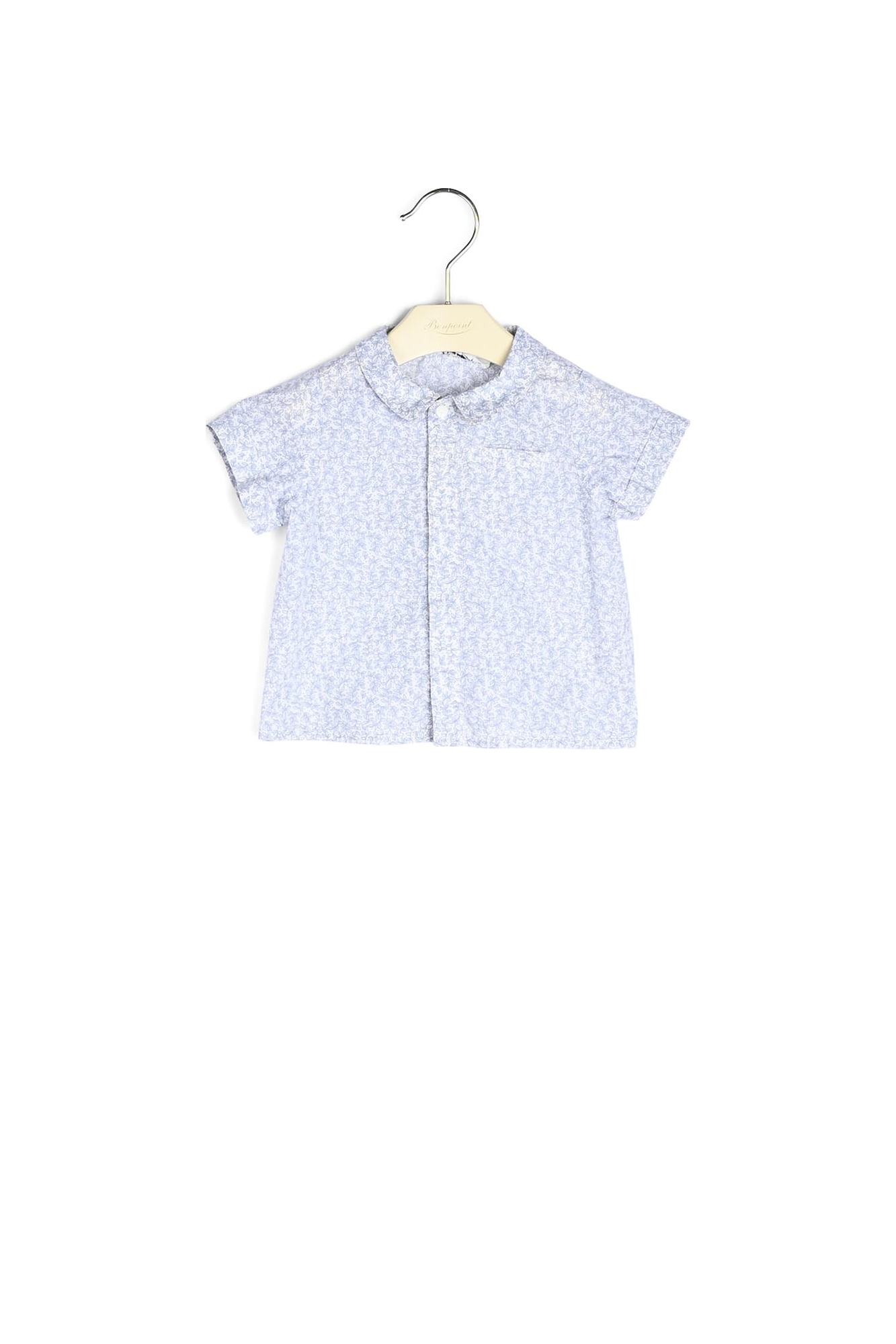 Chemise manches courtes Nicolas Bonpoint Vintage seconde main photo 2
