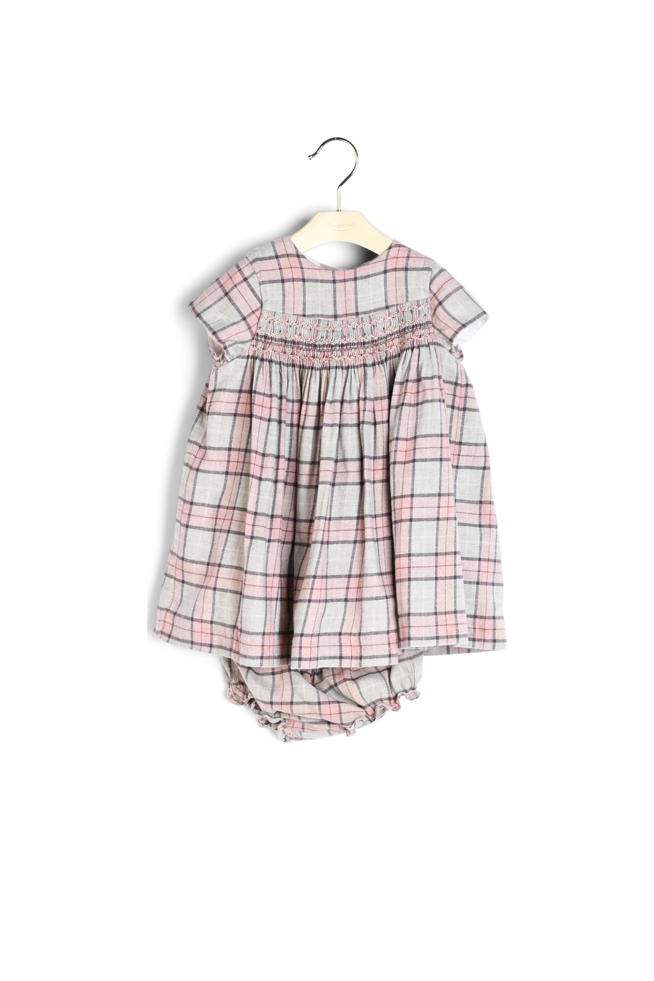 Robe habillée smockée Maruska Bonpoint Vintage seconde main photo 2