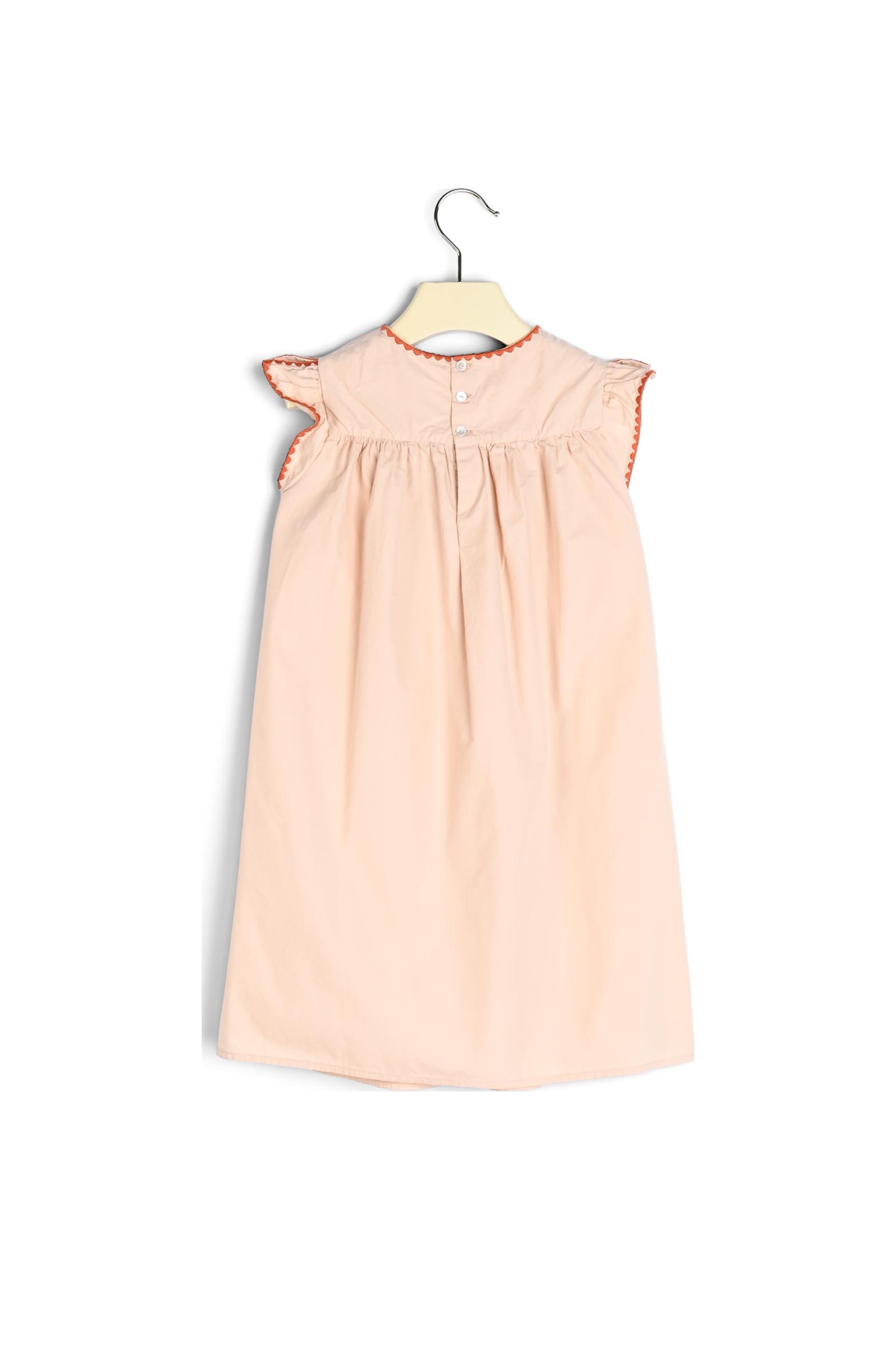 Robe en popeline brodée Bonpoint Vintage seconde main photo 3