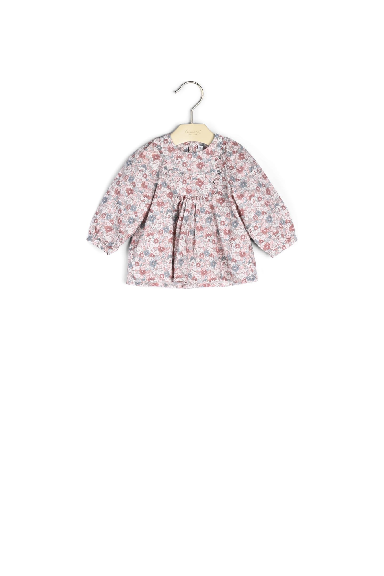 Blouse avec plastron et plis plats Bonpoint Vintage seconde main photo 1