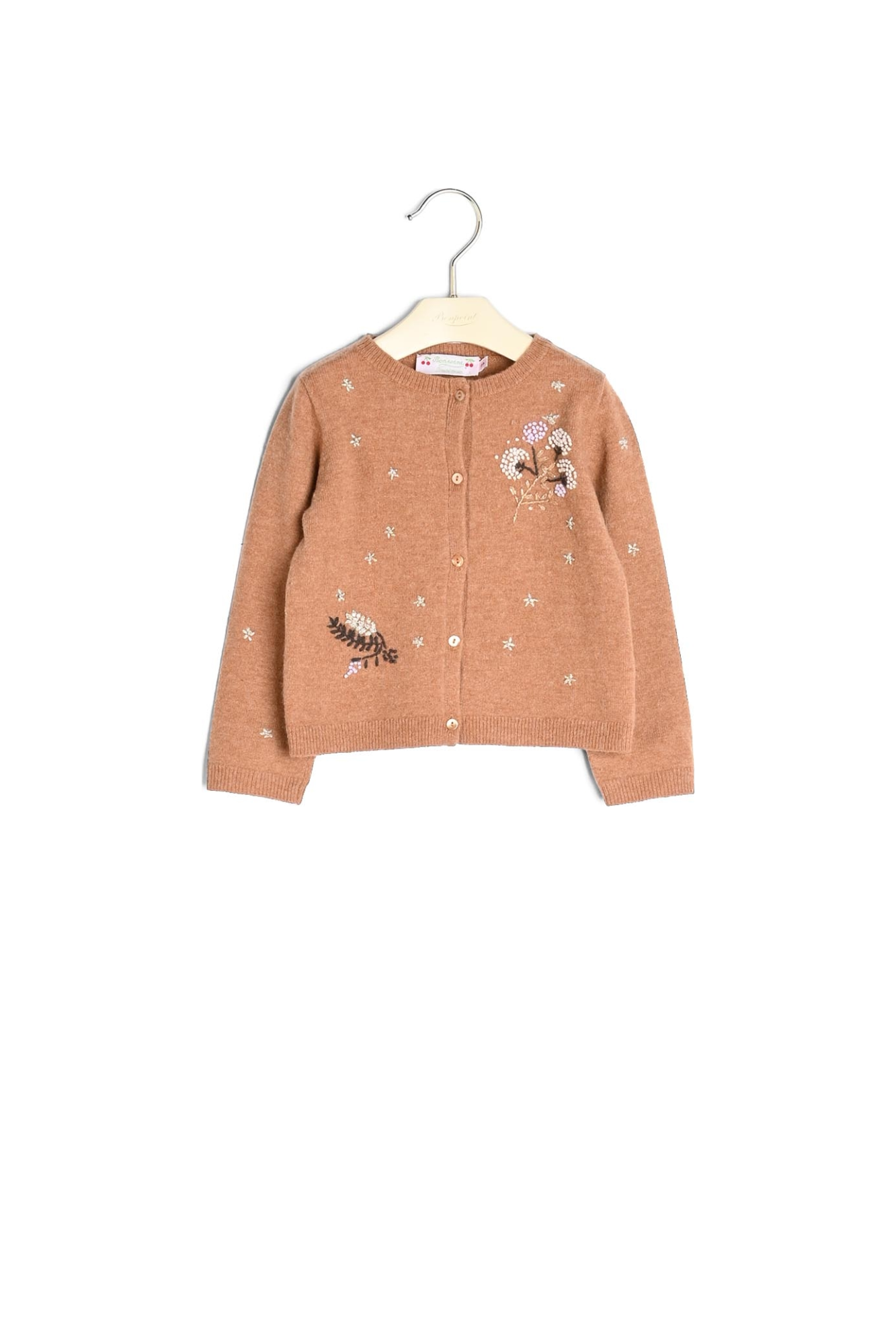 Cardigan brodé Telnie Bonpoint Vintage seconde main photo 2