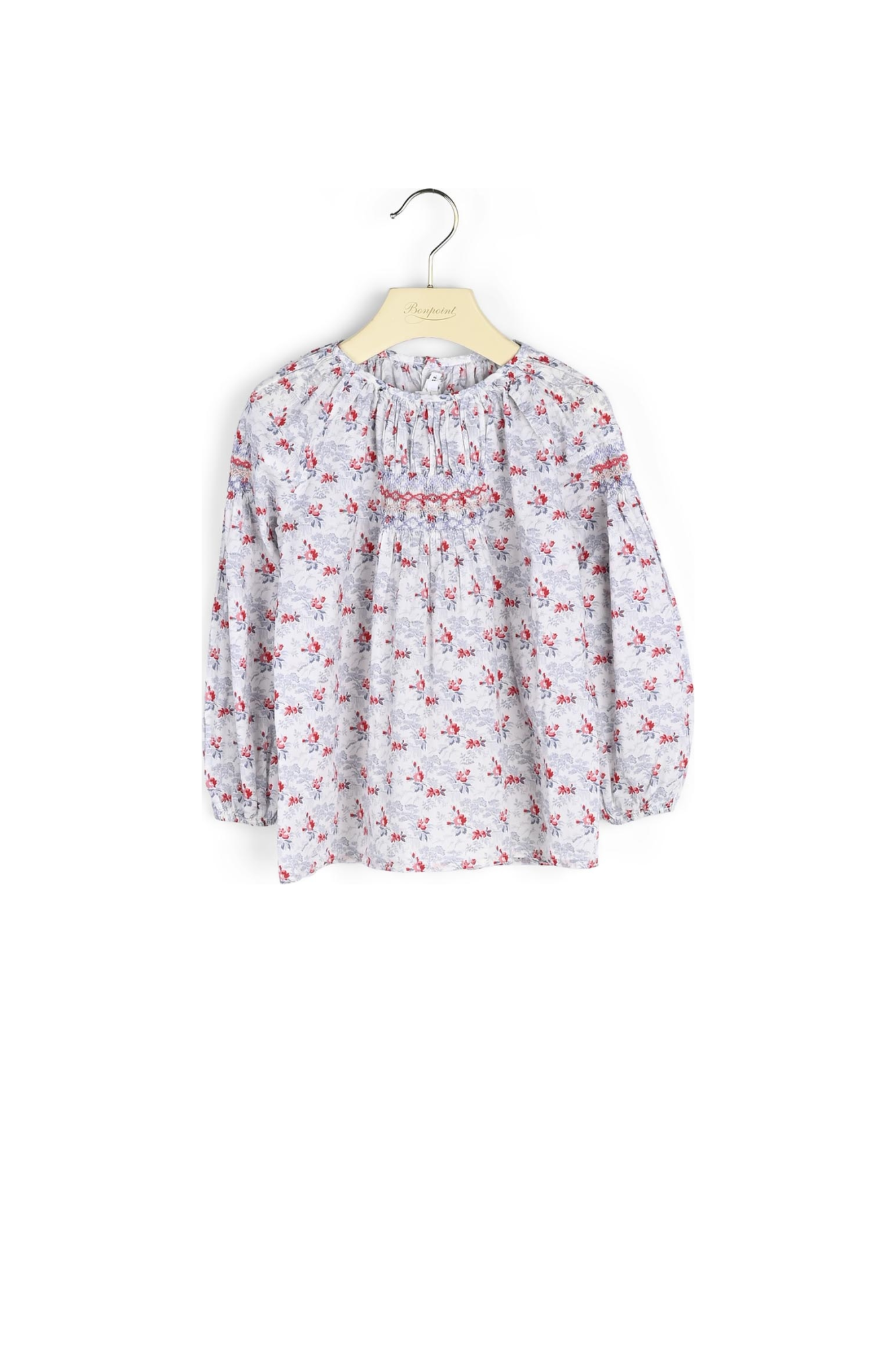 Blouse tissu Liberty exclusif Bonpoint Vintage seconde main photo 2
