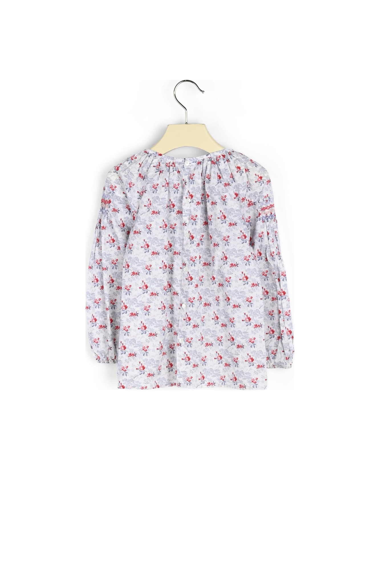 Blouse tissu Liberty exclusif Bonpoint Vintage seconde main photo 3