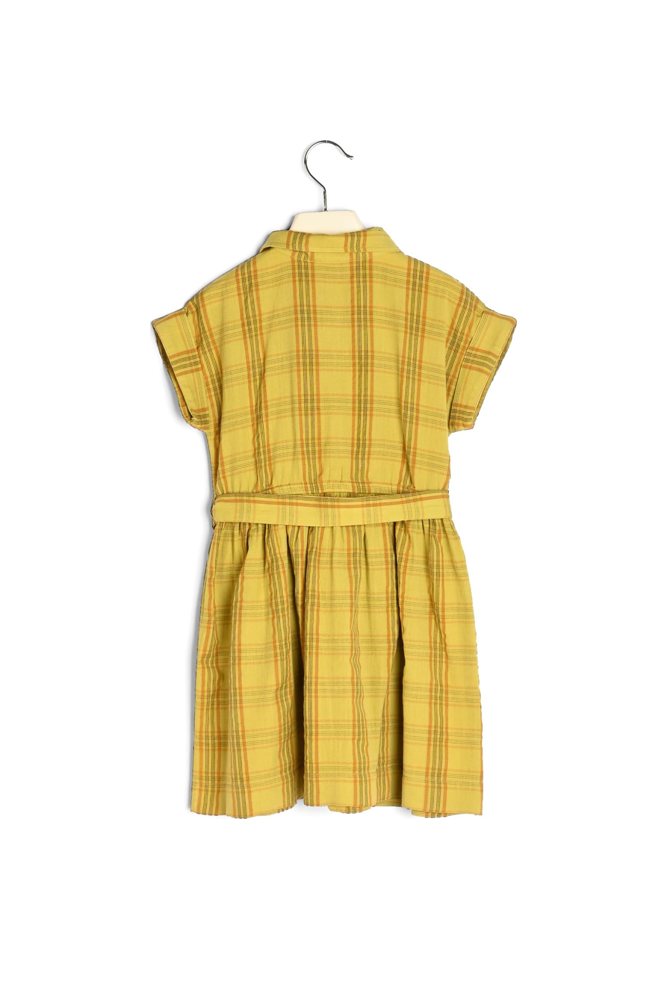 Robe en voile tissé teint Bonpoint Vintage seconde main photo 3