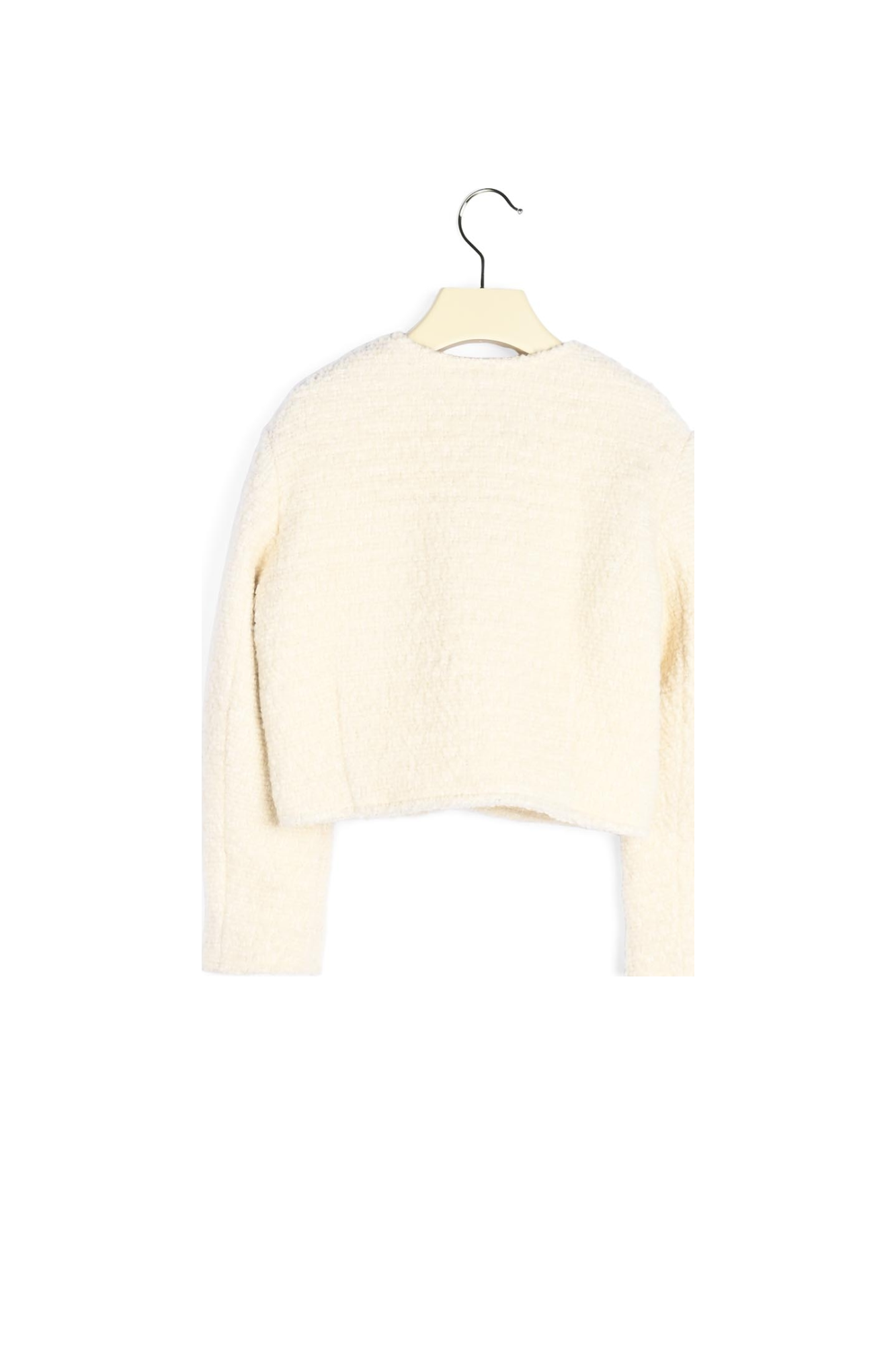 Veste bouclette sans col Bonpoint Vintage seconde main photo 3