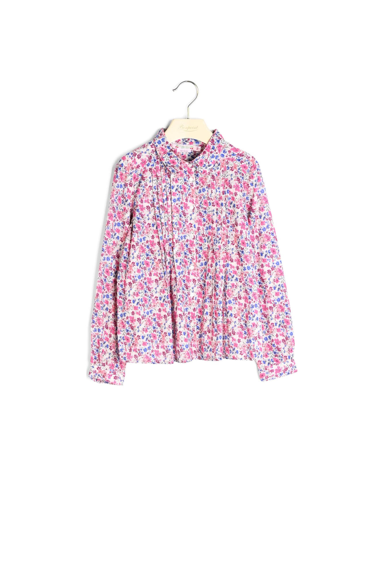Blouse en coton imprimé Bonpoint Vintage seconde main photo 2