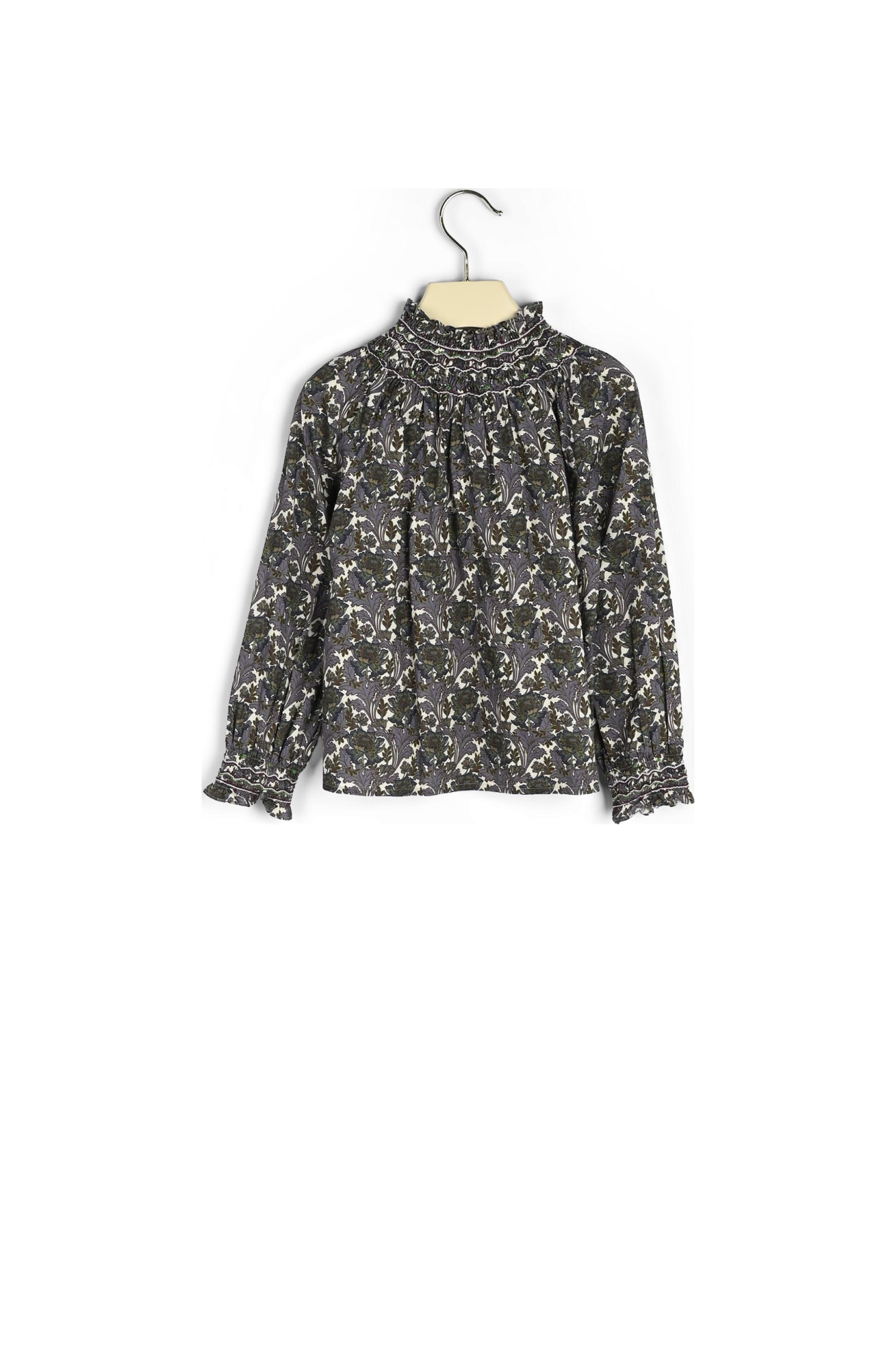 Blouse en tissu Liberty Bonpoint Vintage seconde main photo 3
