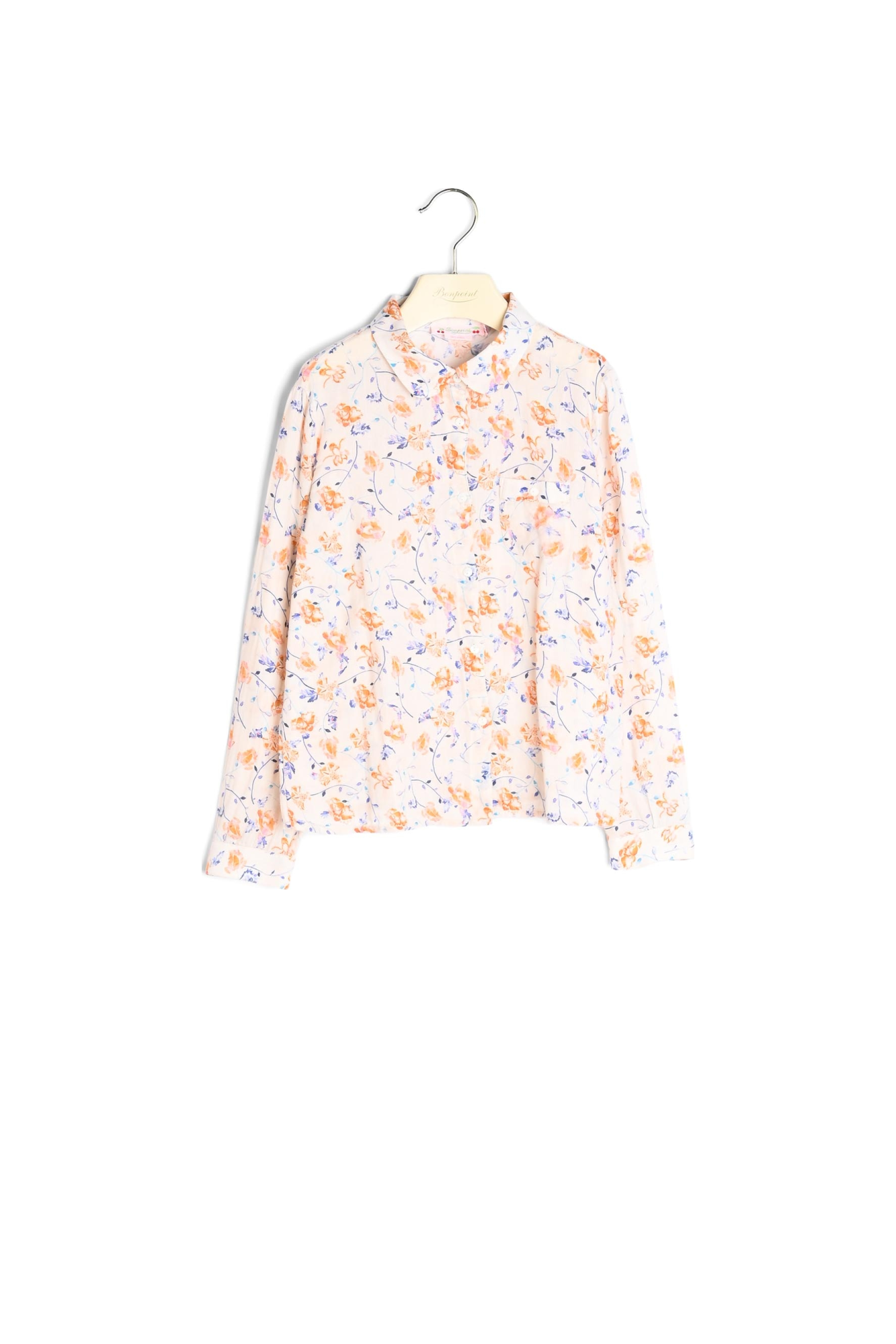 Chemise en twill de coton Bonpoint Vintage seconde main photo 2