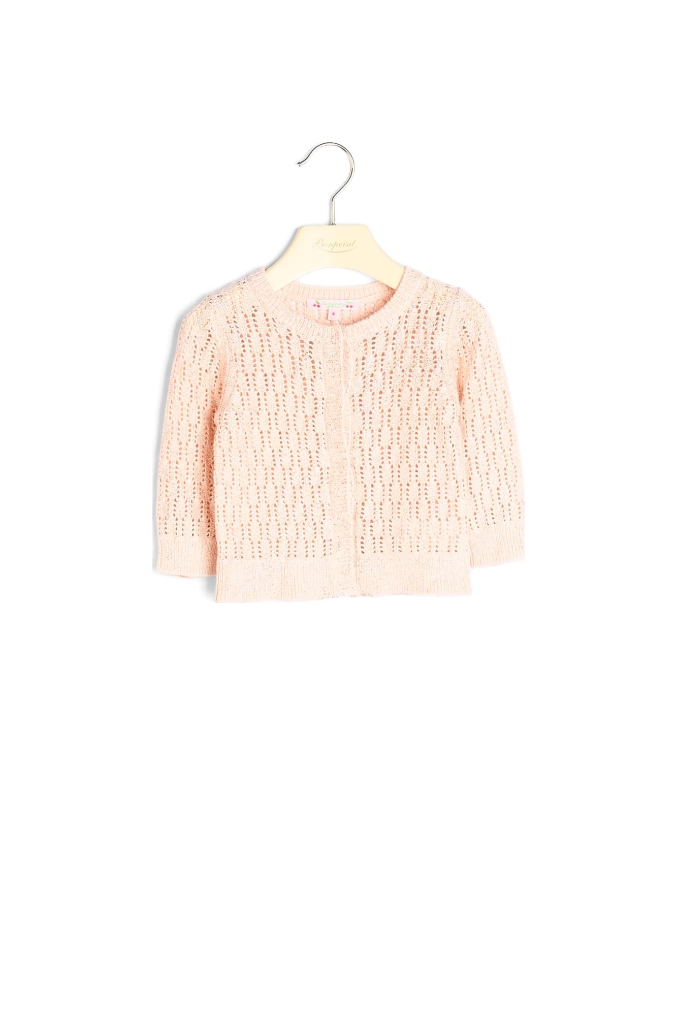 Cardigan ajouré Bonpoint Vintage seconde main photo 1
