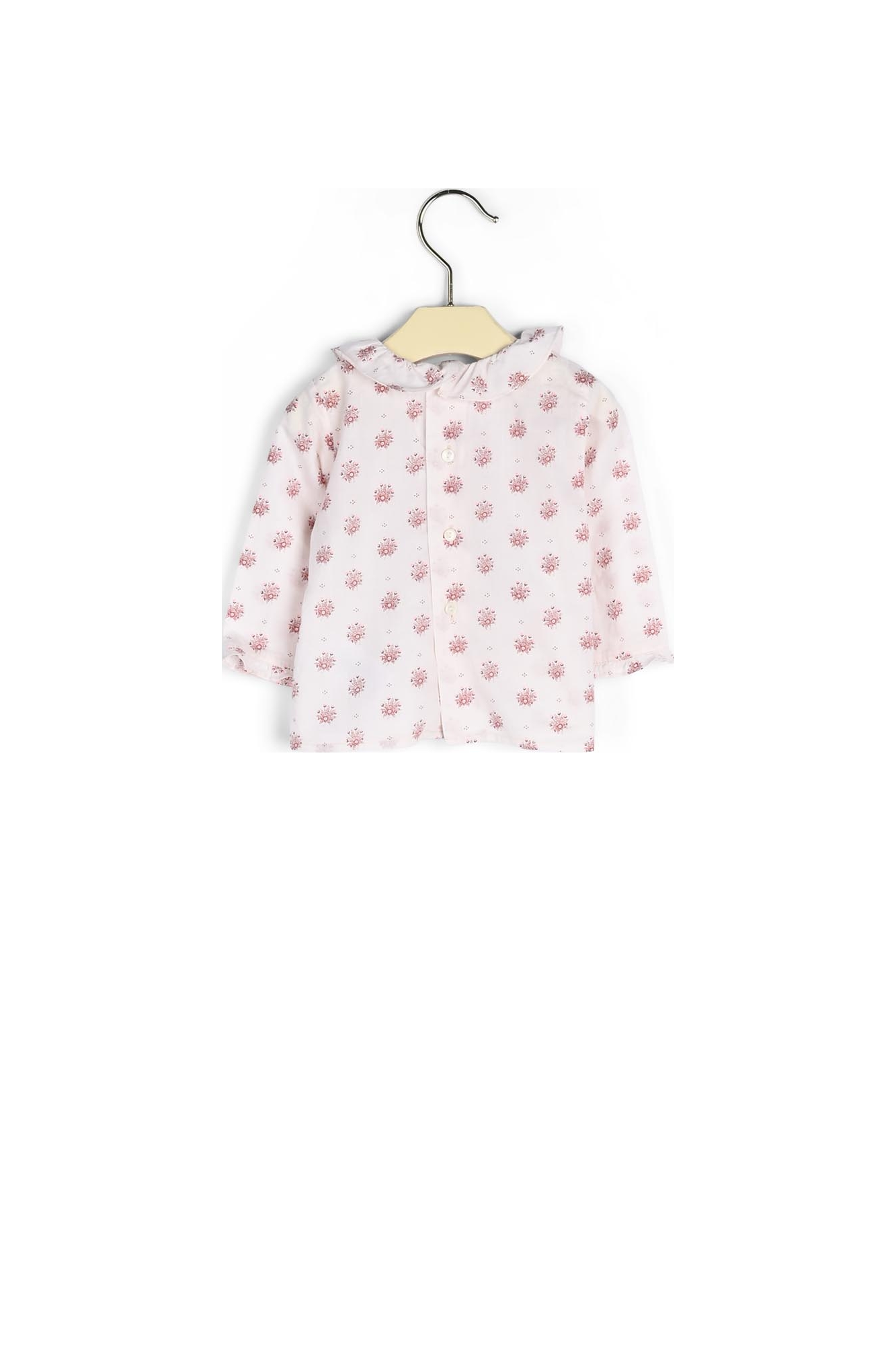 Blouse imprimée en voile de coton Bonpoint Vintage seconde main photo 3