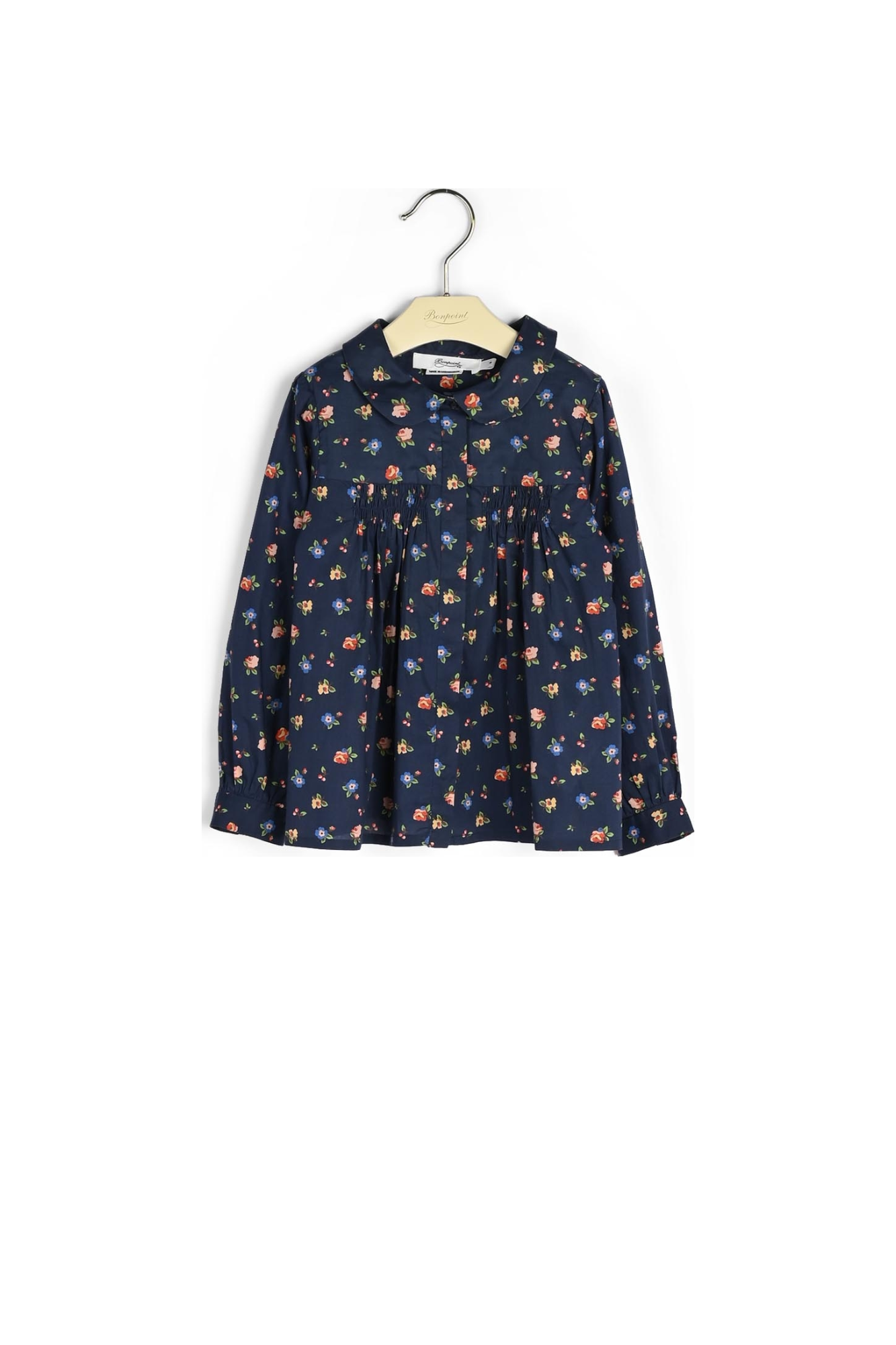 Blouse tissu Liberty exclusif Bonpoint Vintage seconde main photo 2