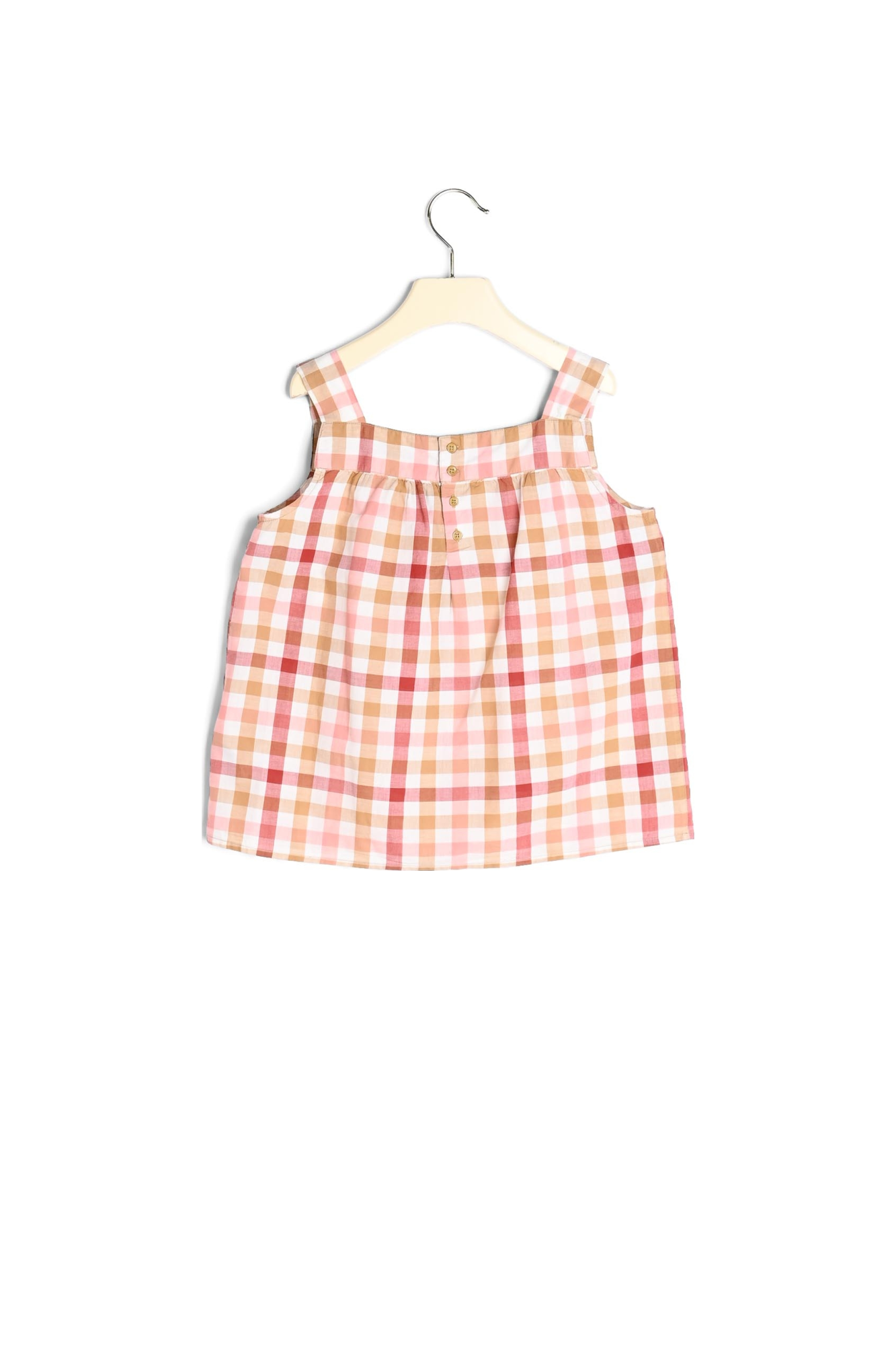 Blouse à carreaux Bonpoint Vintage seconde main photo 3