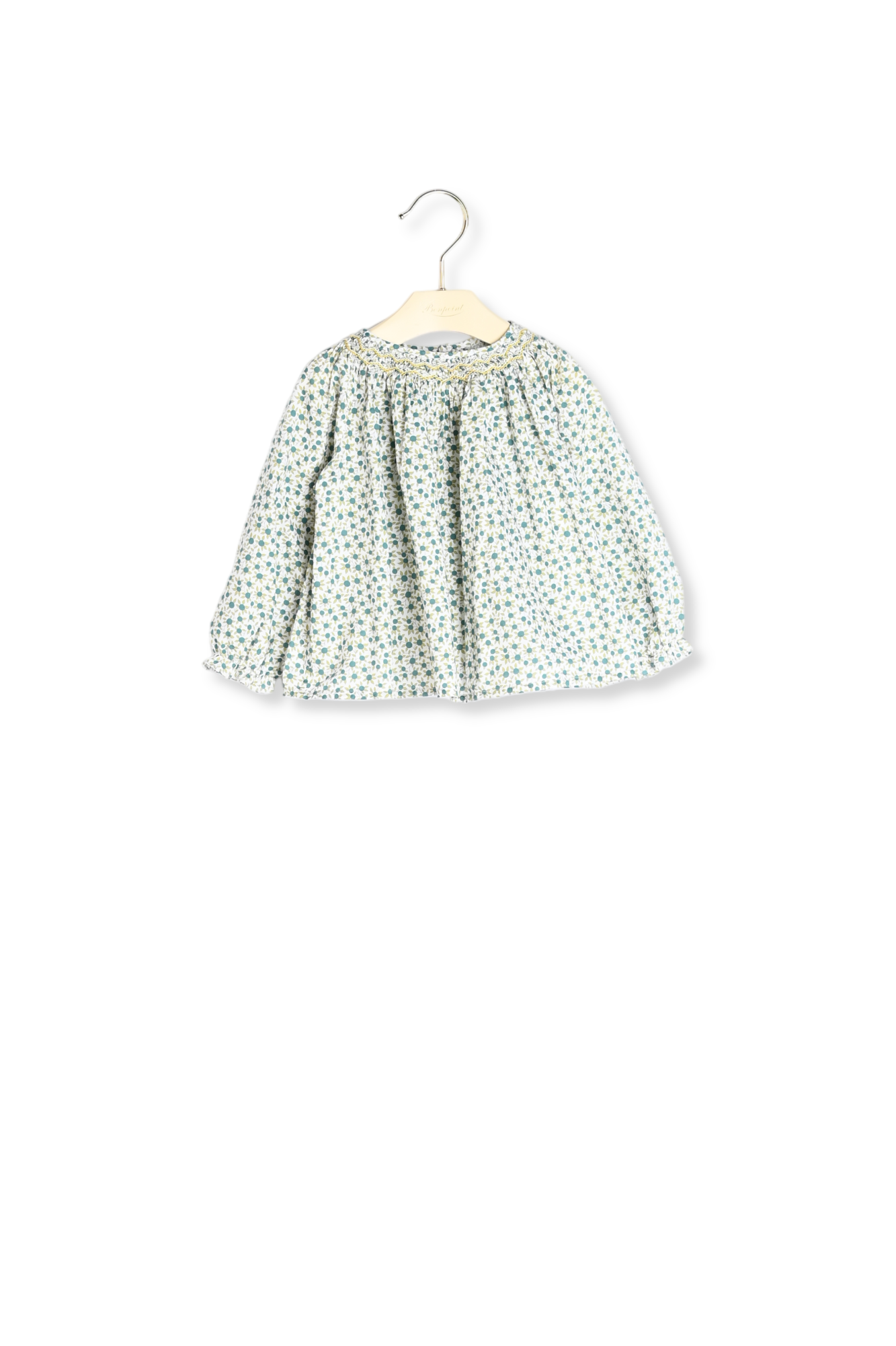 Blouse smockée Griotte Bonpoint Vintage seconde main photo 1
