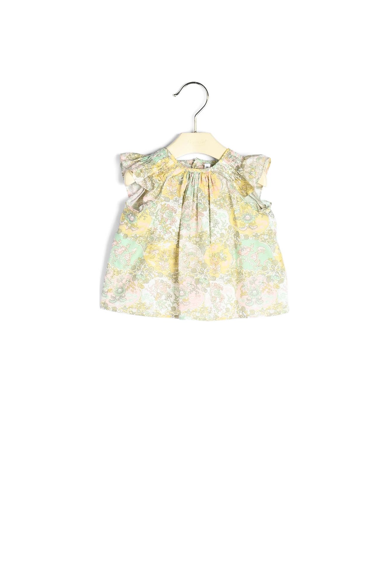 Blouse en tissu Liberty exclusif Bonpoint Vintage seconde main photo 2