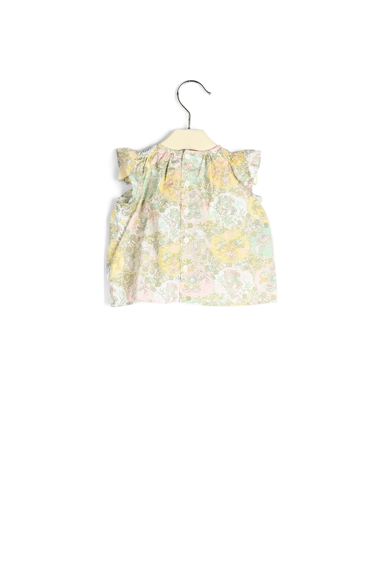 Blouse en tissu Liberty exclusif Bonpoint Vintage seconde main photo 3
