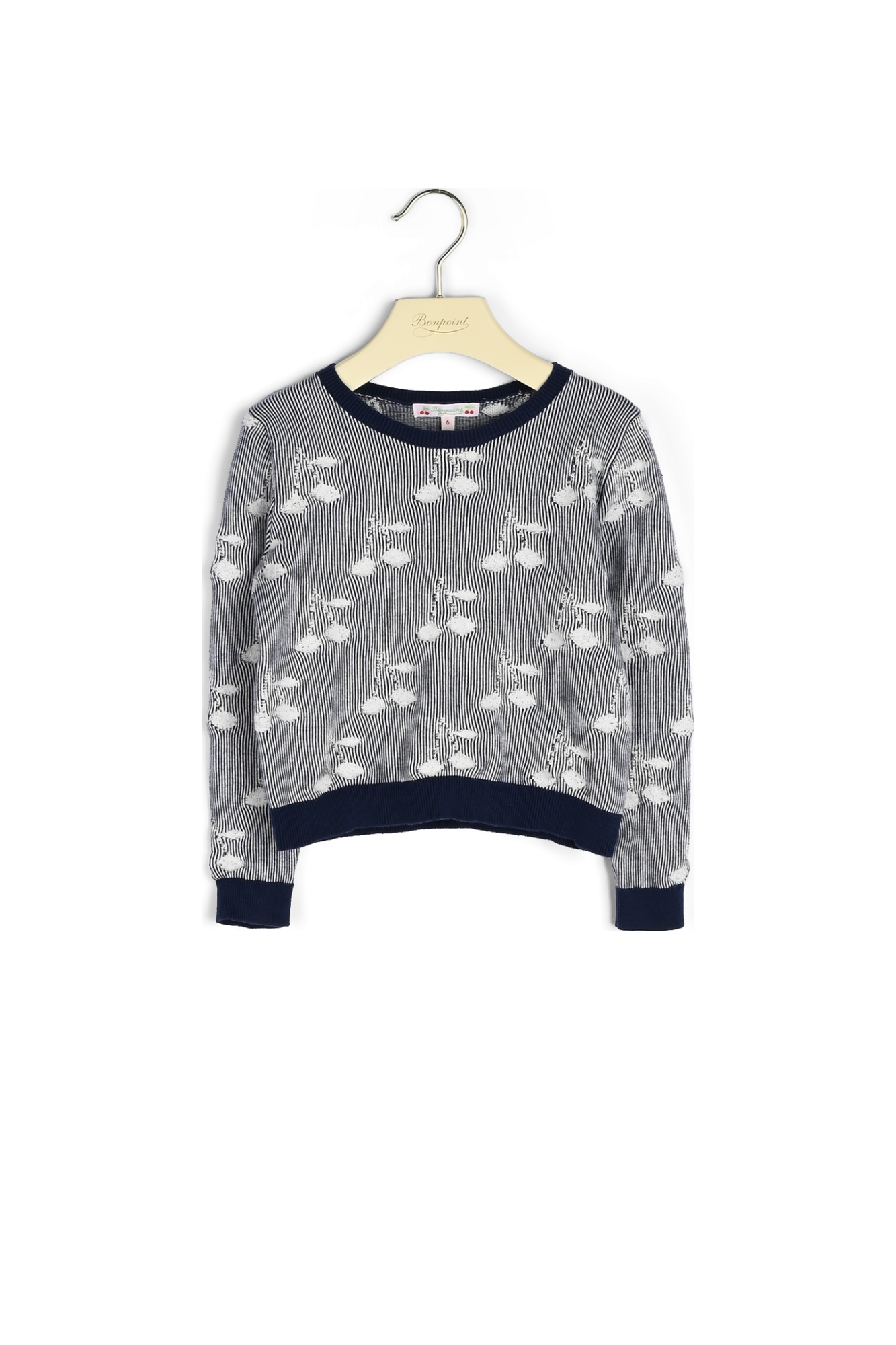 Pull-over en coton Bonpoint Vintage seconde main photo 2