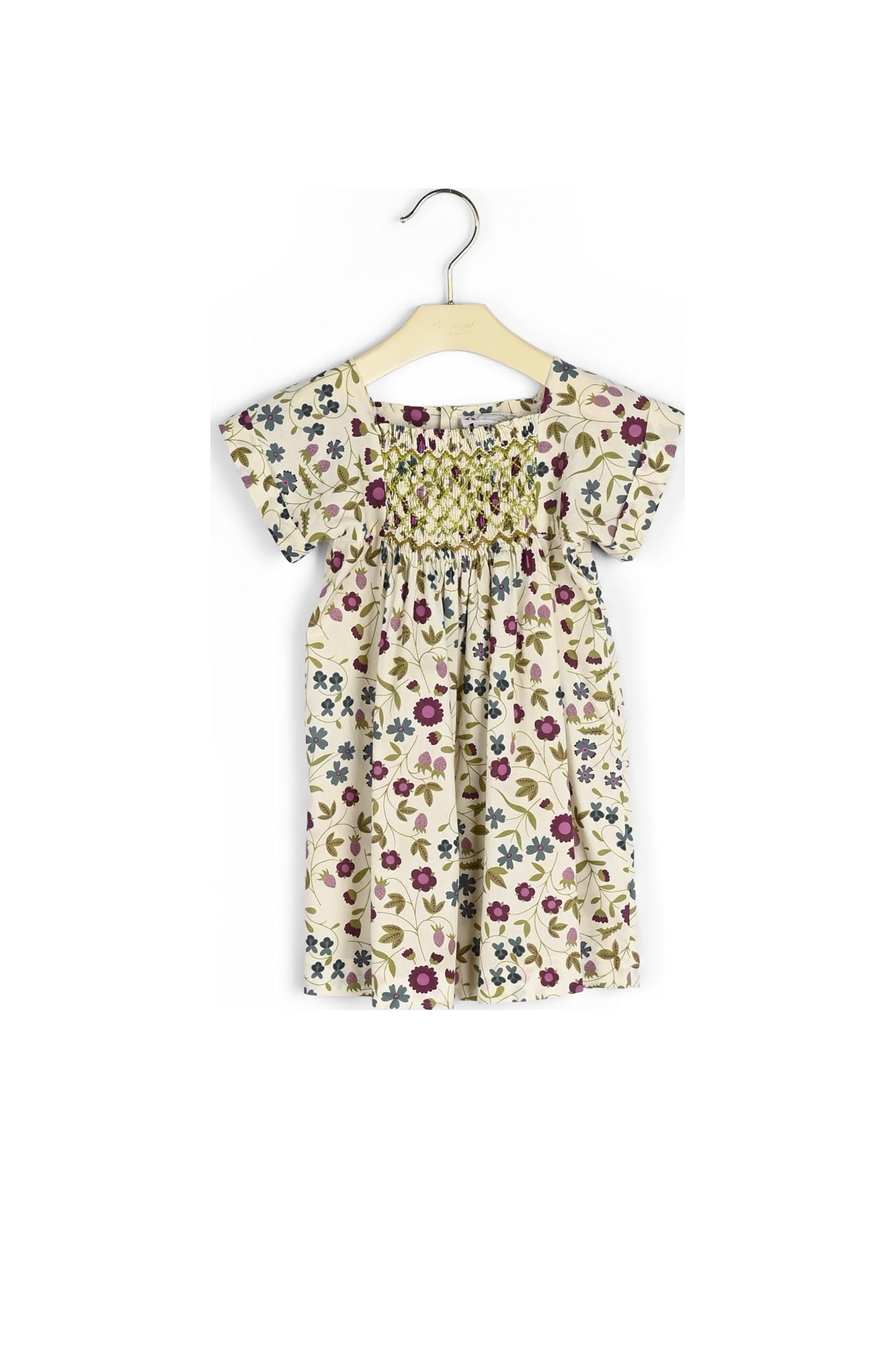 Robe smockée Pais Bonpoint Vintage seconde main photo 2