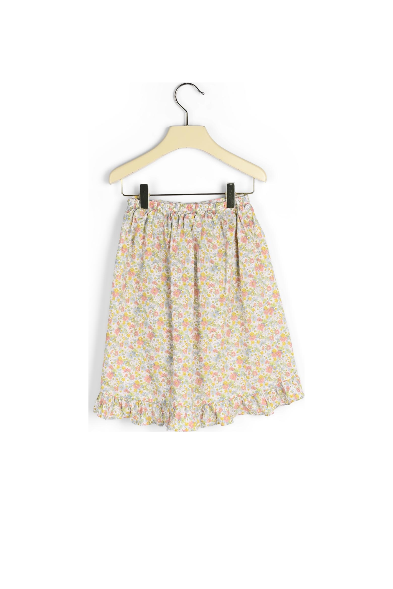 Jupe portefeuille en coton Liberty Bonpoint Vintage seconde main photo 3