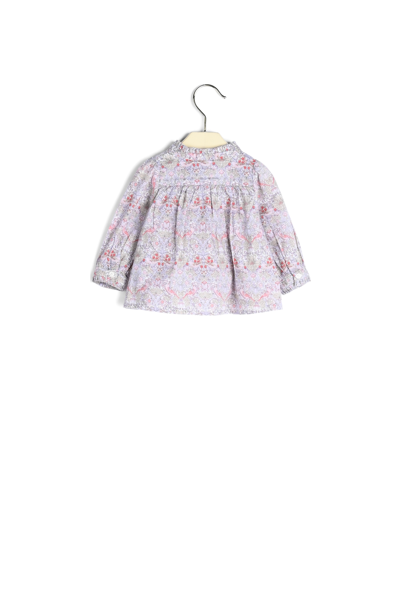 Blouse en tissu Liberty à plis Bonpoint Vintage seconde main photo 2