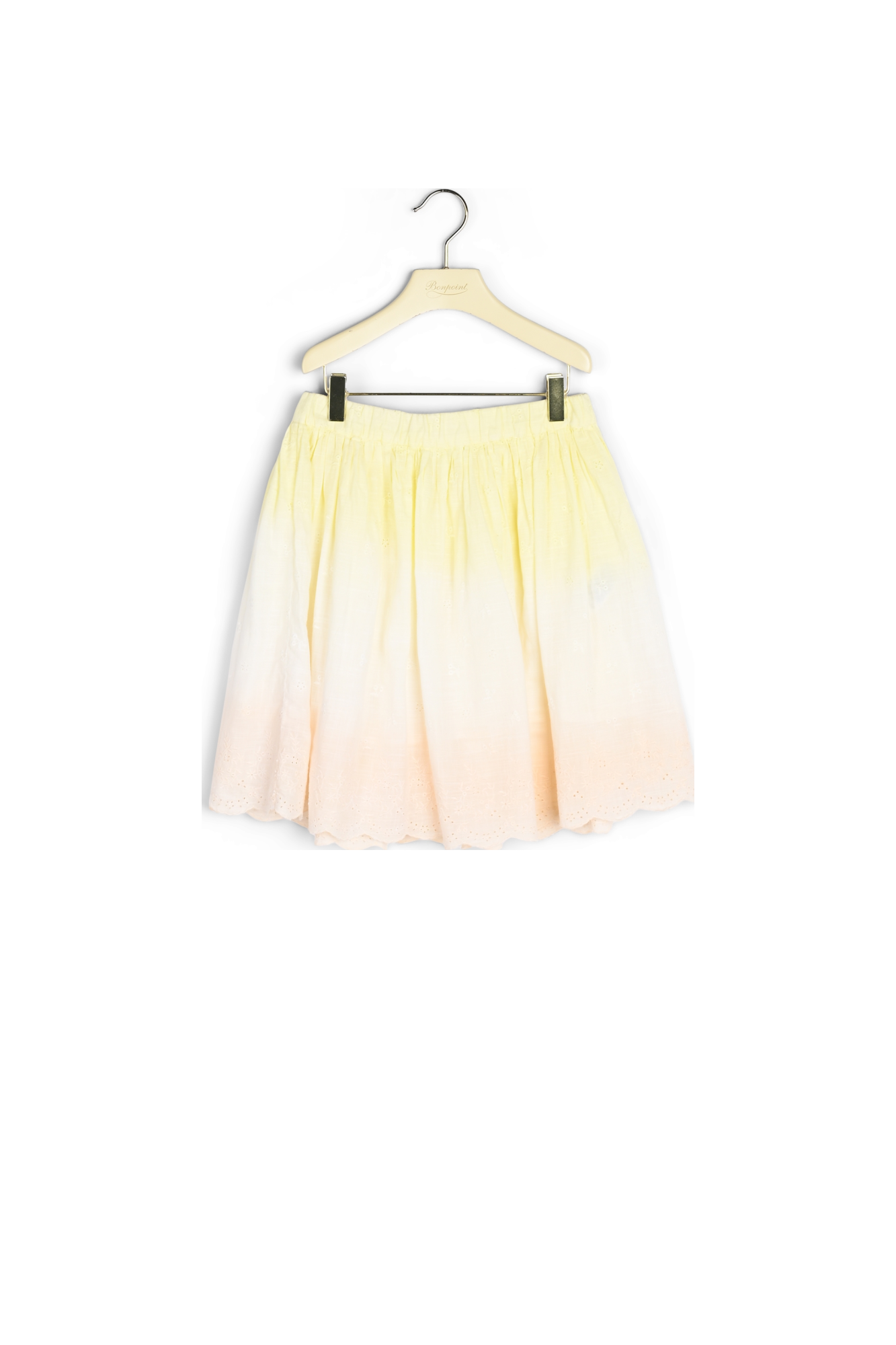 Jupe en broderie anglaise Bonpoint Vintage seconde main photo 2