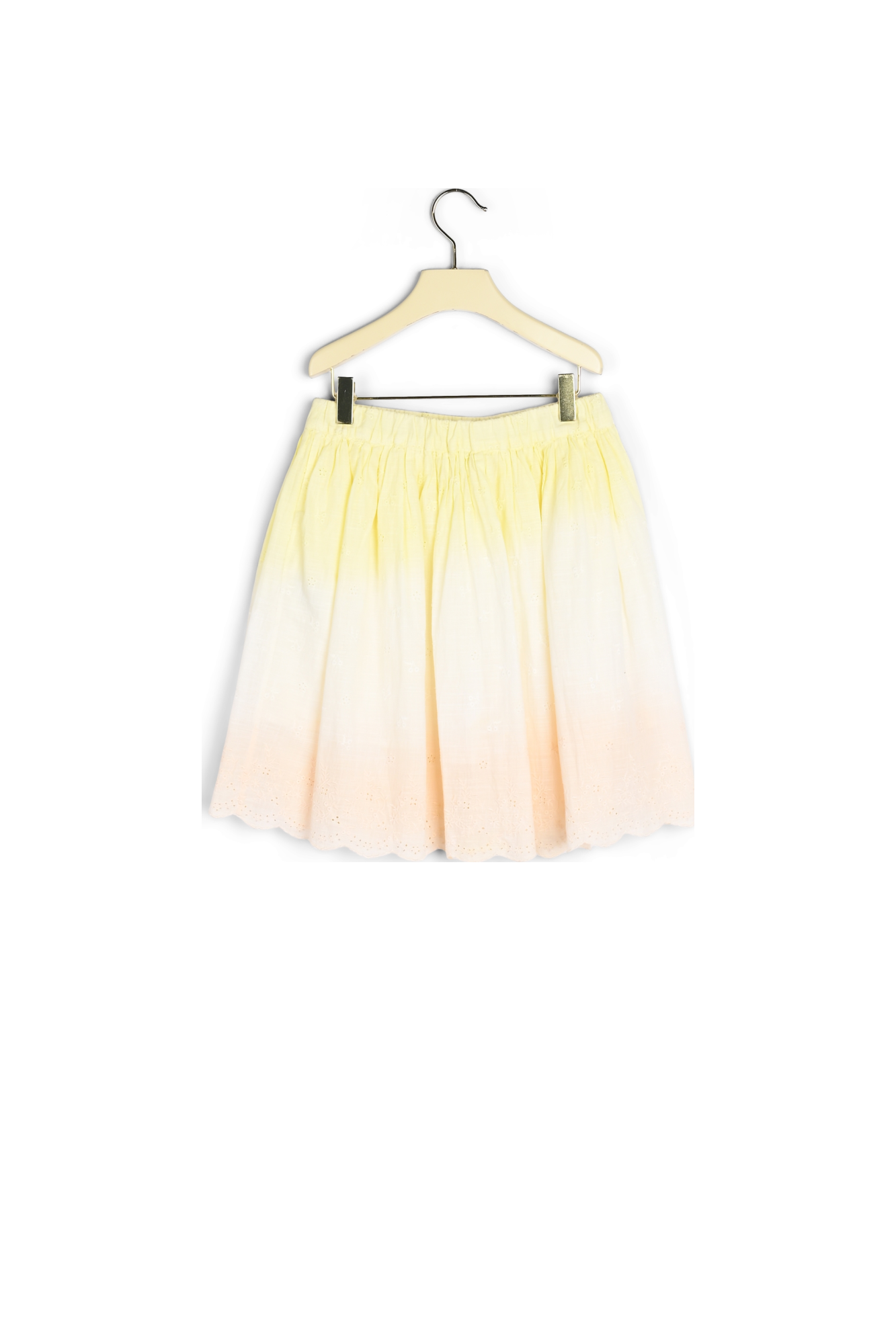 Jupe en broderie anglaise Bonpoint Vintage seconde main photo 3