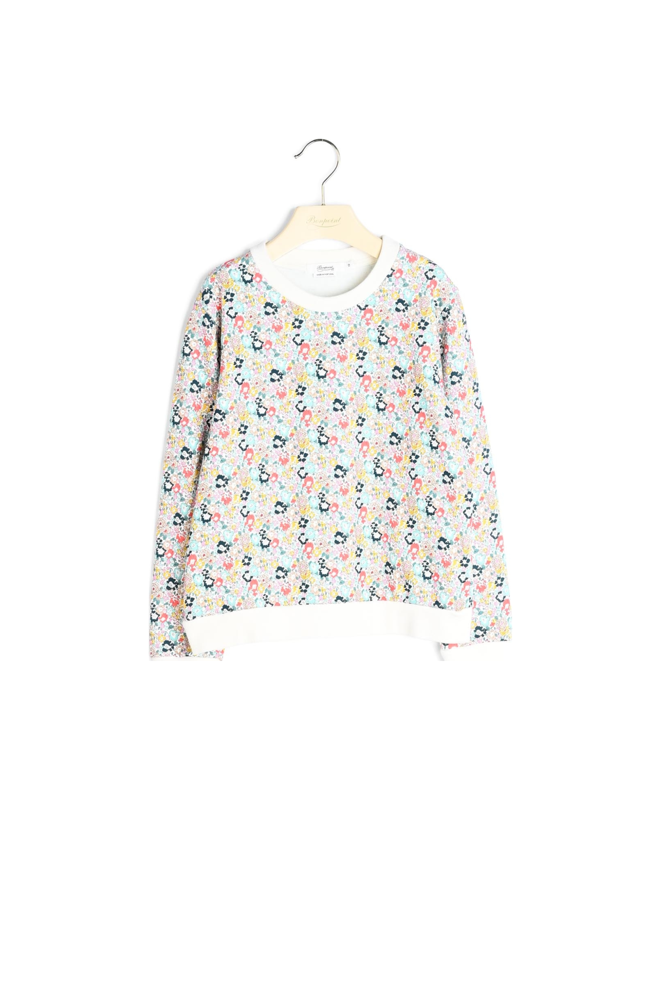 Sweatshirt en tissu Liberty Bonpoint Vintage seconde main photo 2