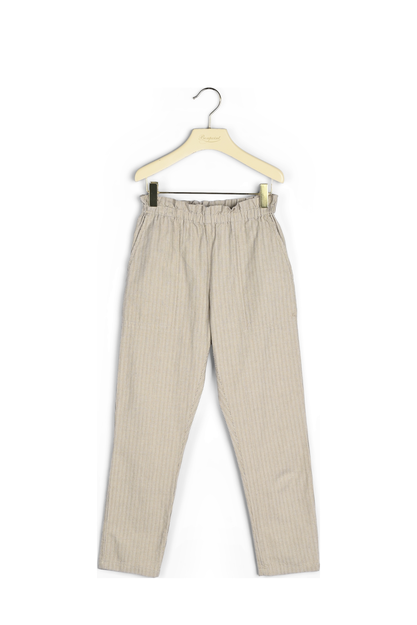Pantalon à rayures Bonpoint Vintage seconde main photo 2