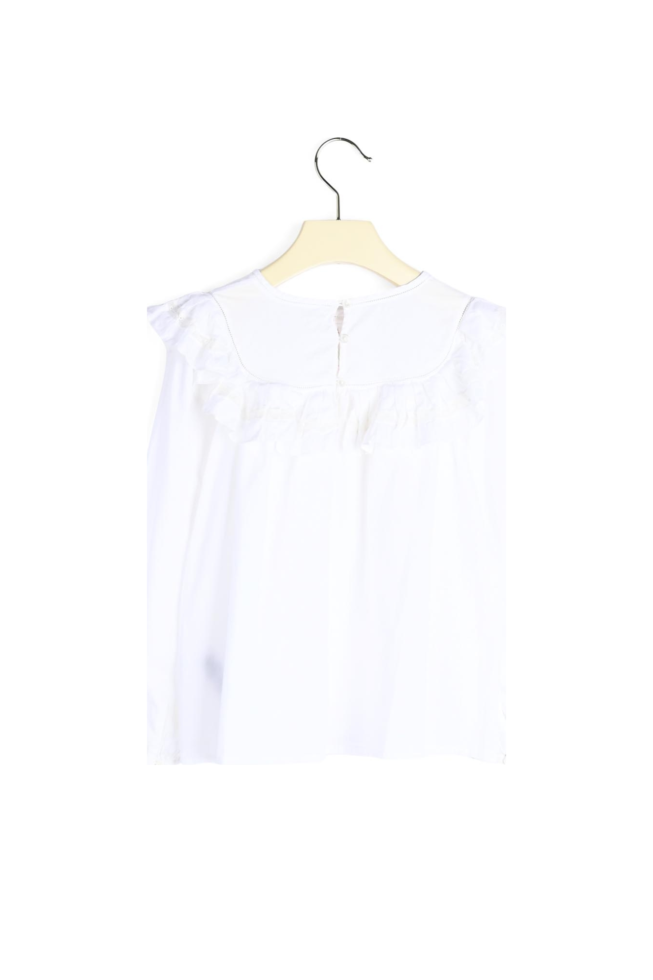 Blouse à volants Bonpoint Vintage seconde main photo 3