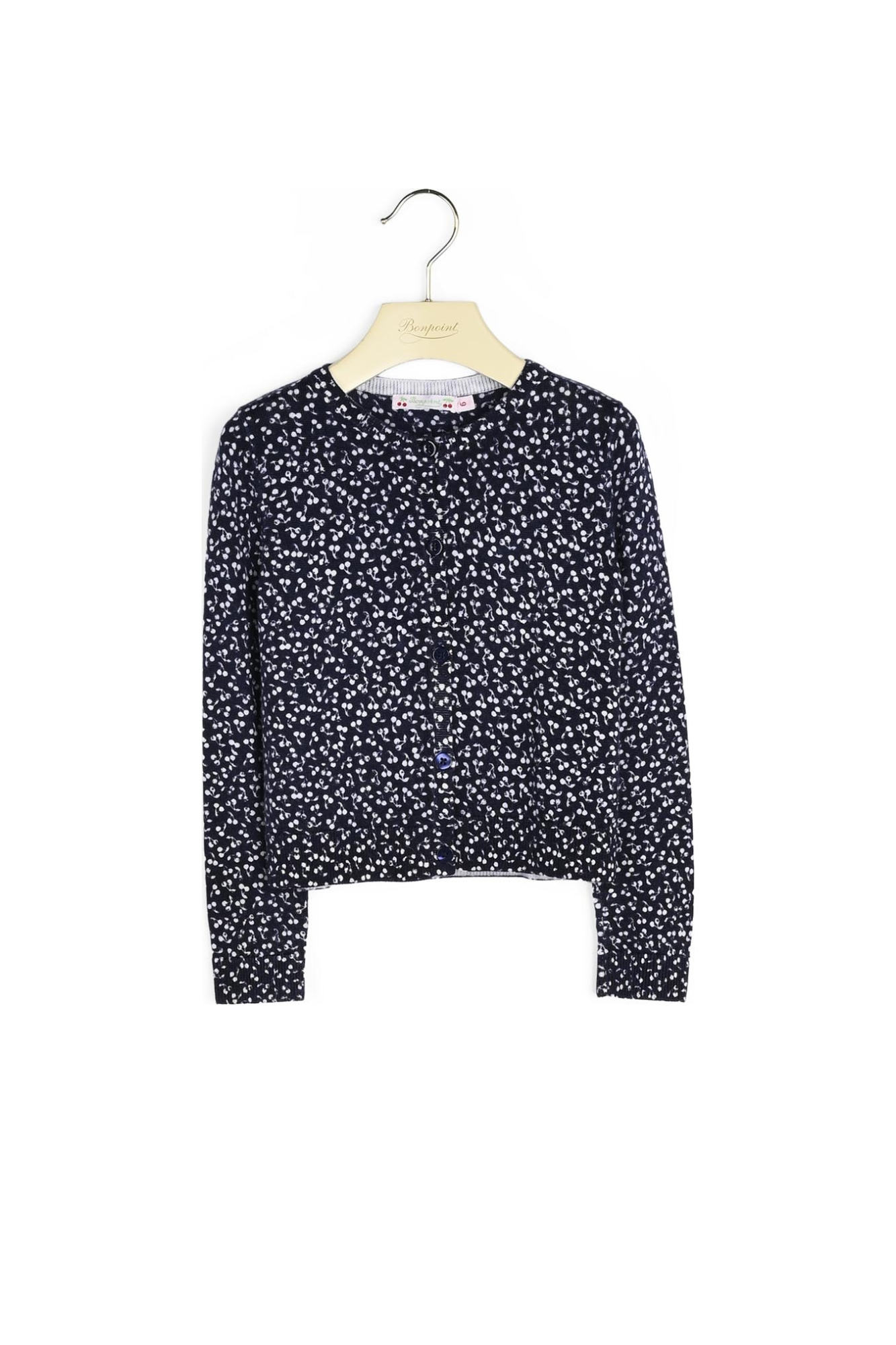 Cardigan en mérinos Bonpoint Vintage seconde main photo 1