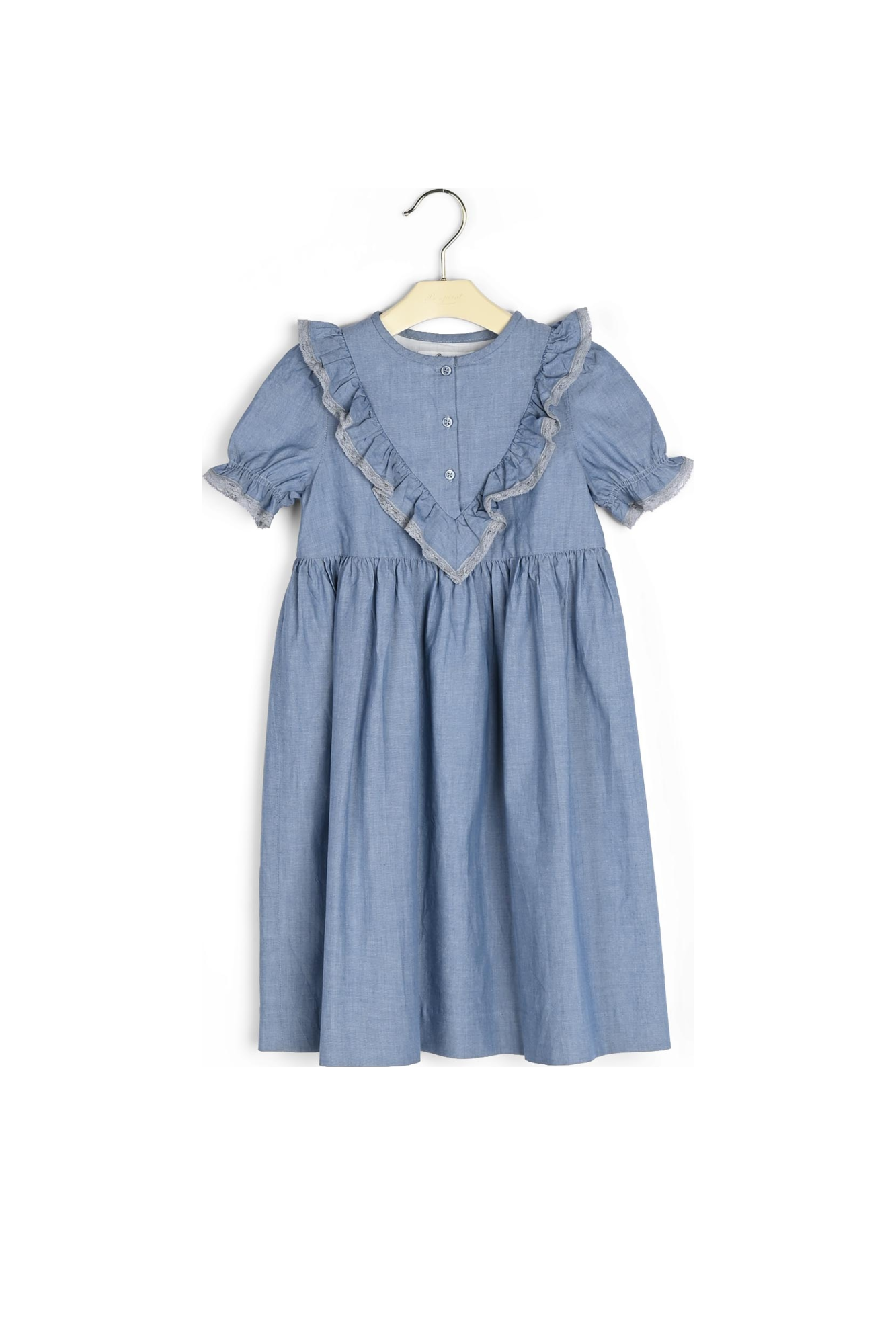 Robe avec dentelle Samelie Bonpoint Vintage seconde main photo 1