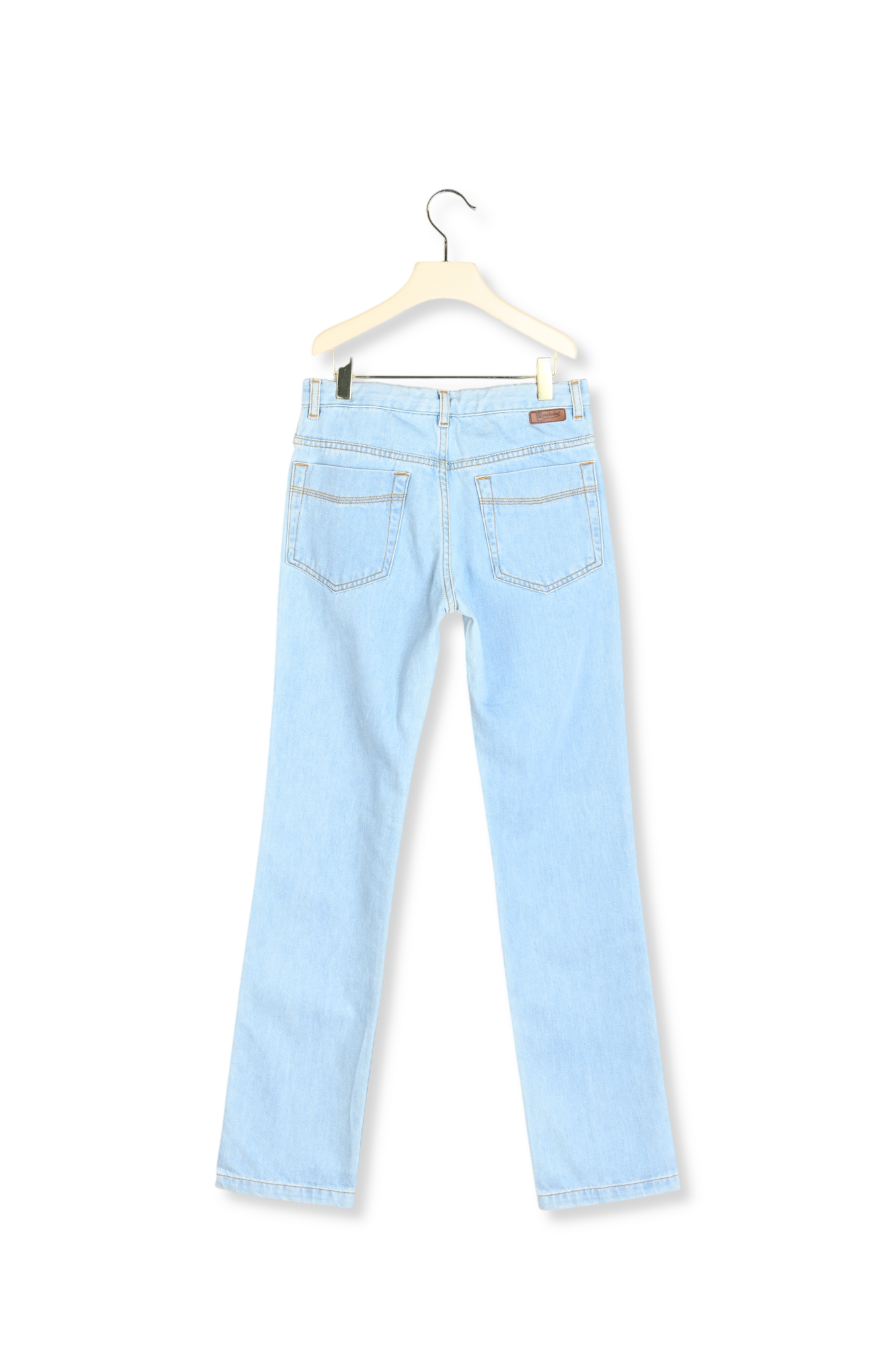 Jean en denim recyclé Bonpoint Vintage seconde main photo 3