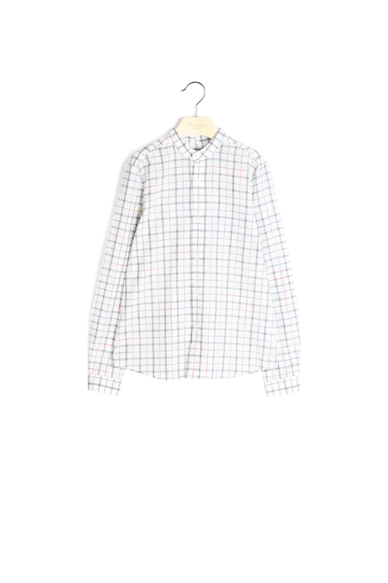 Chemise Eugène carreaux Bonpoint Vintage seconde main photo 1