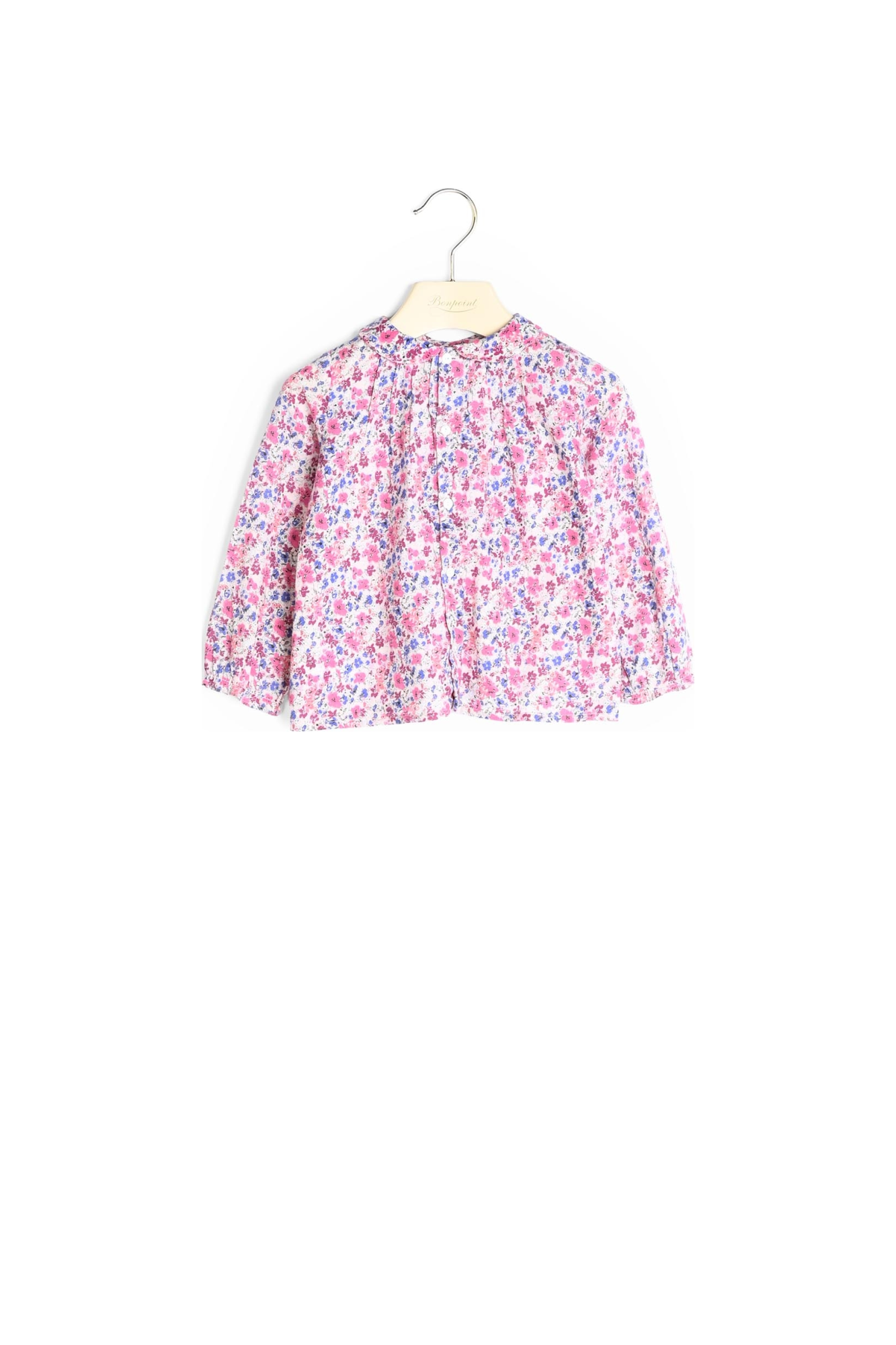 Blouse en crêpe de coton Bonpoint Vintage seconde main photo 1