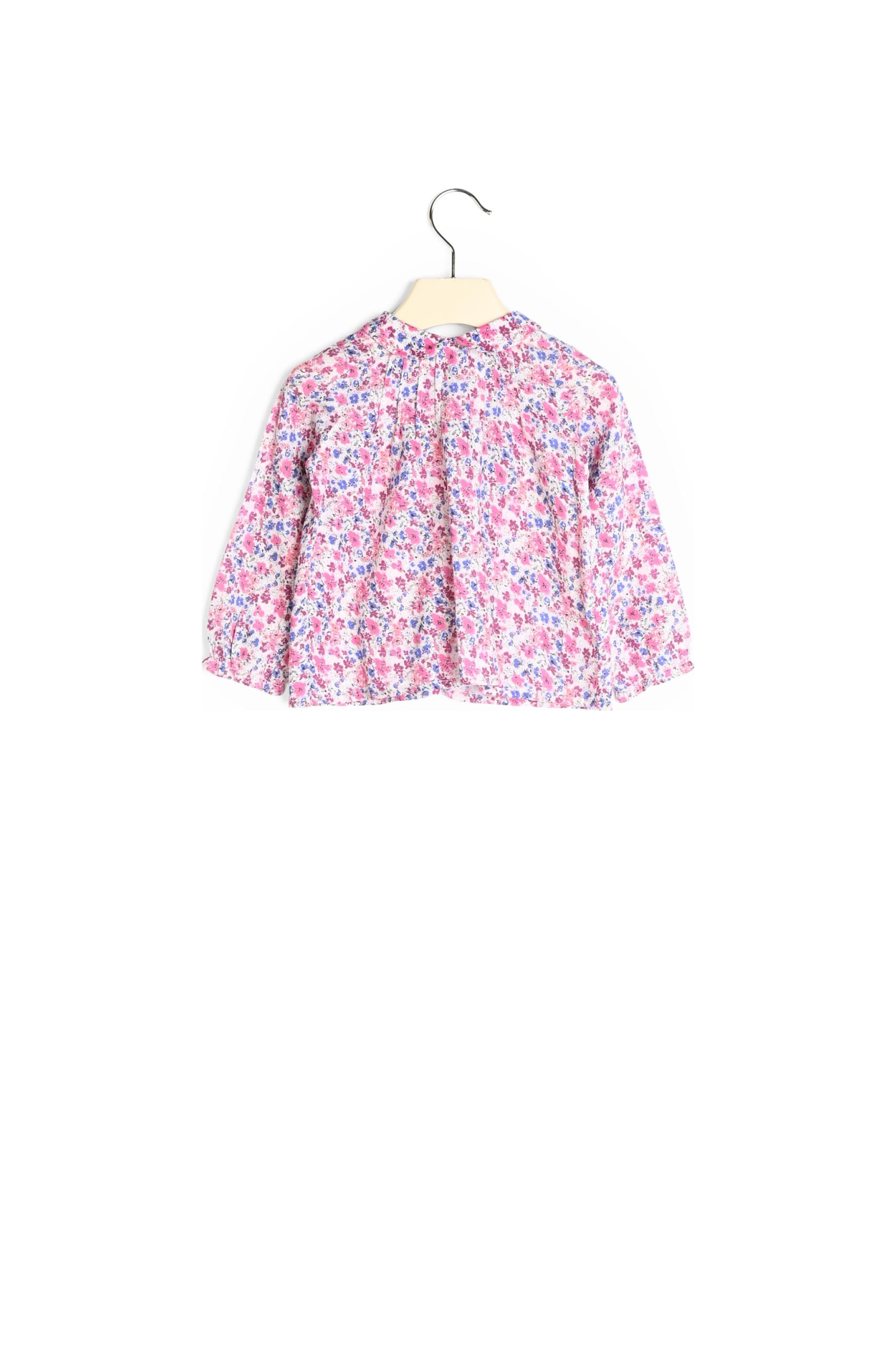 Blouse en crêpe de coton Bonpoint Vintage seconde main photo 2