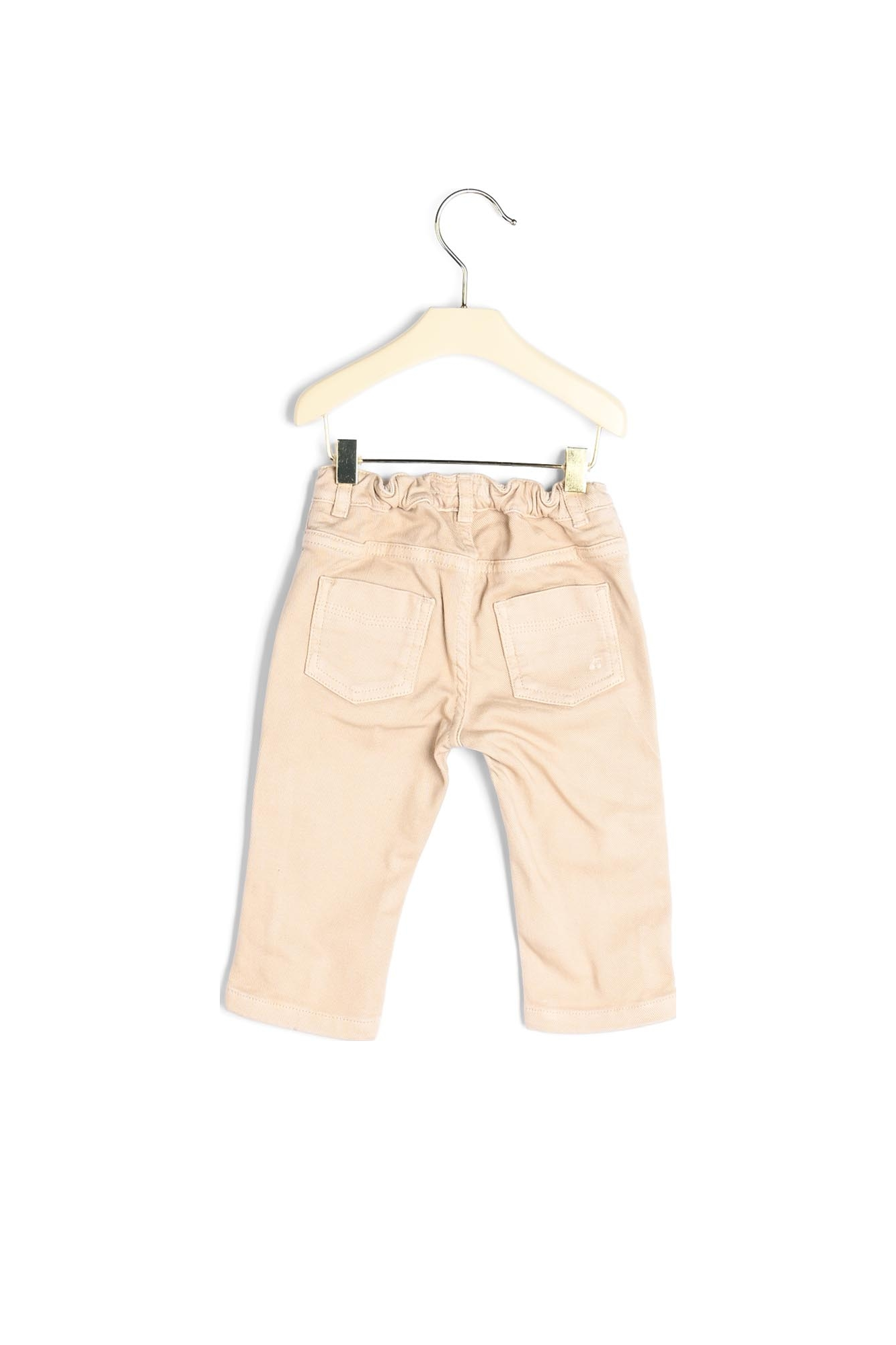 Pantalon en coton bio Bonpoint Vintage seconde main photo 3