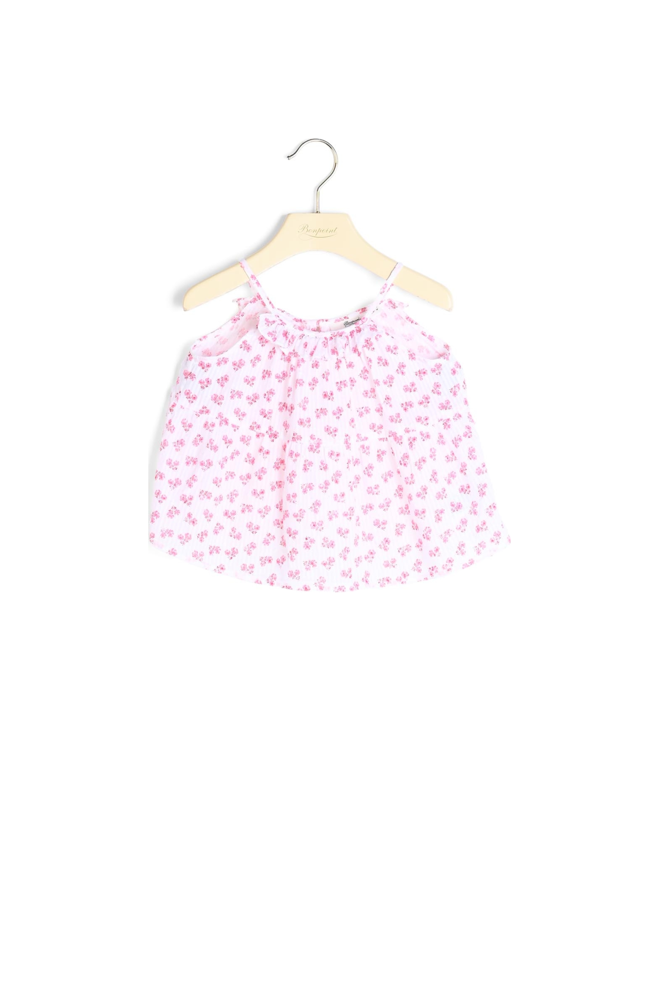Blouse en voile plumetis Bonpoint Vintage seconde main photo 1