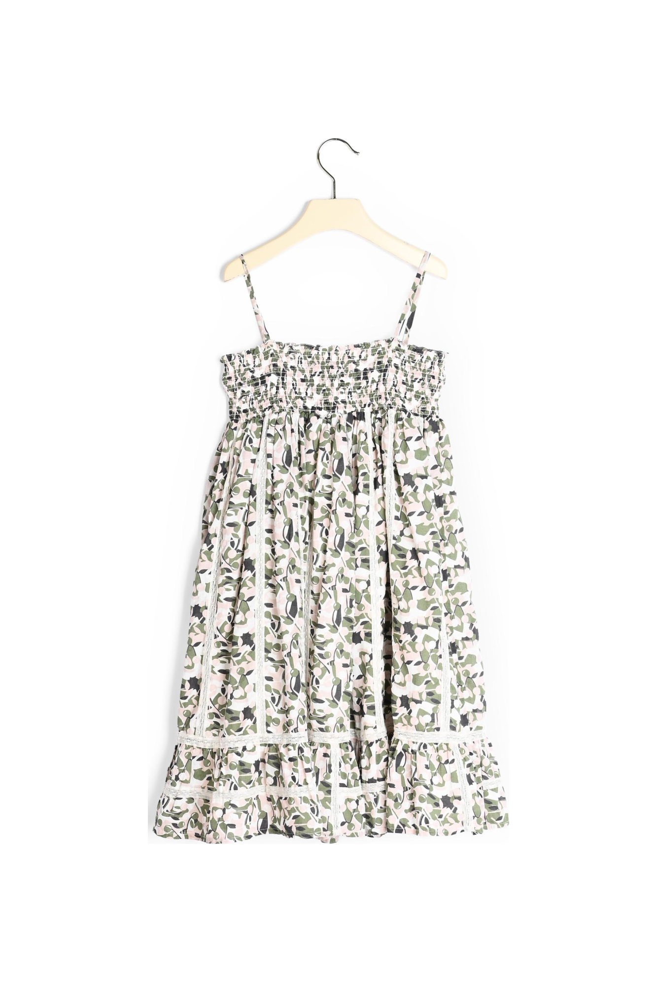 Robe longue avec smocks Bonpoint Vintage seconde main photo 3