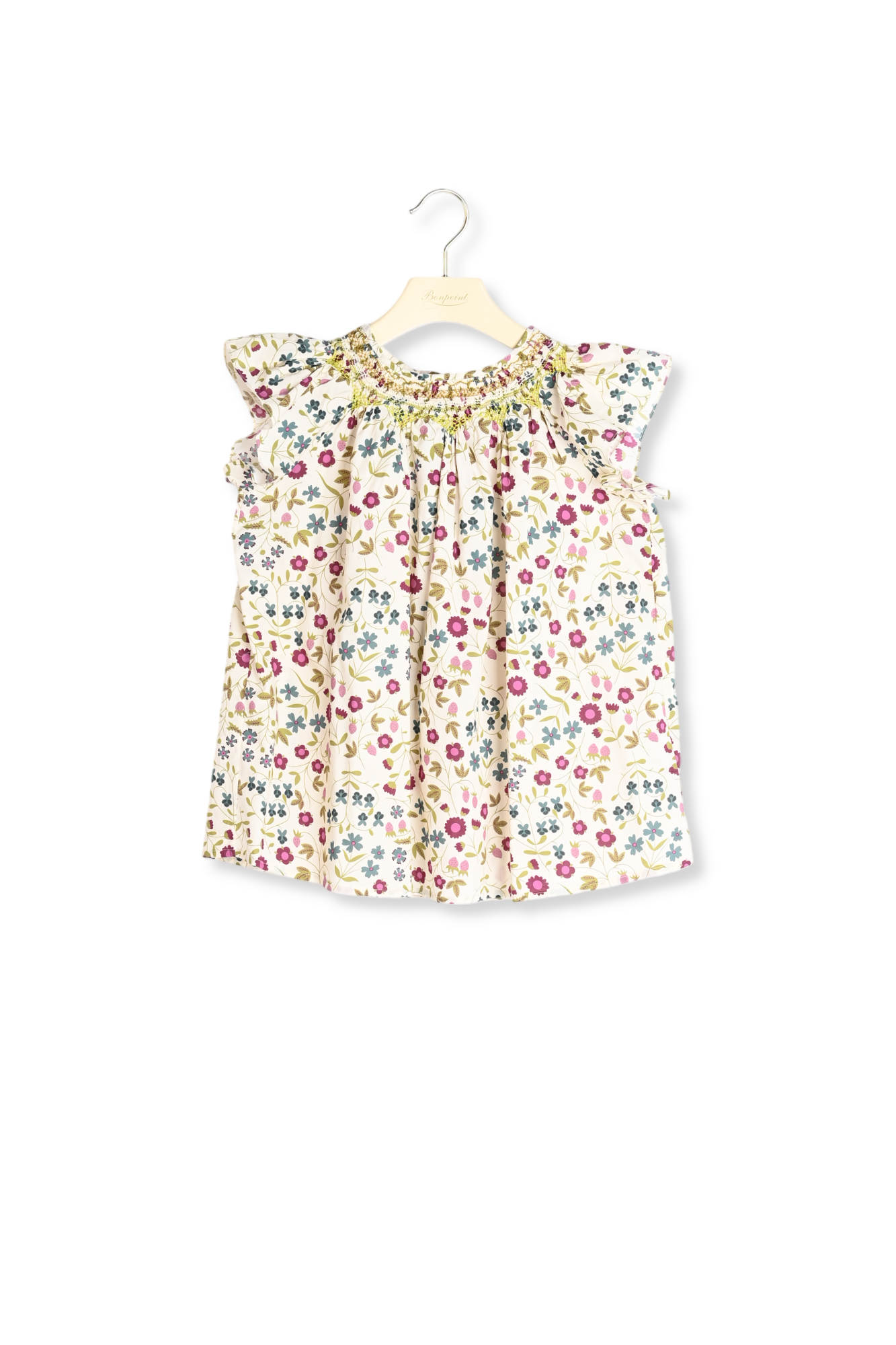 Blouse smockée Ella Bonpoint Vintage seconde main photo 2