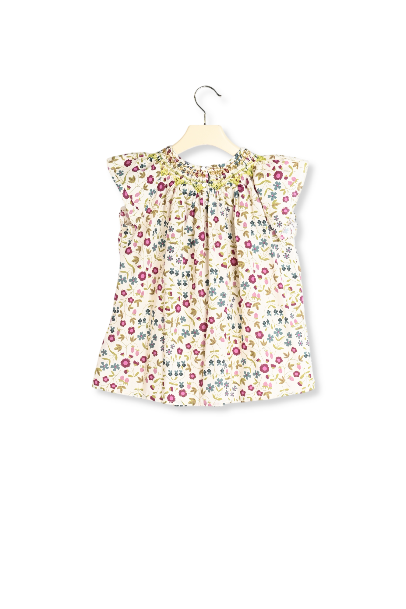 Blouse smockée Ella Bonpoint Vintage seconde main photo 3