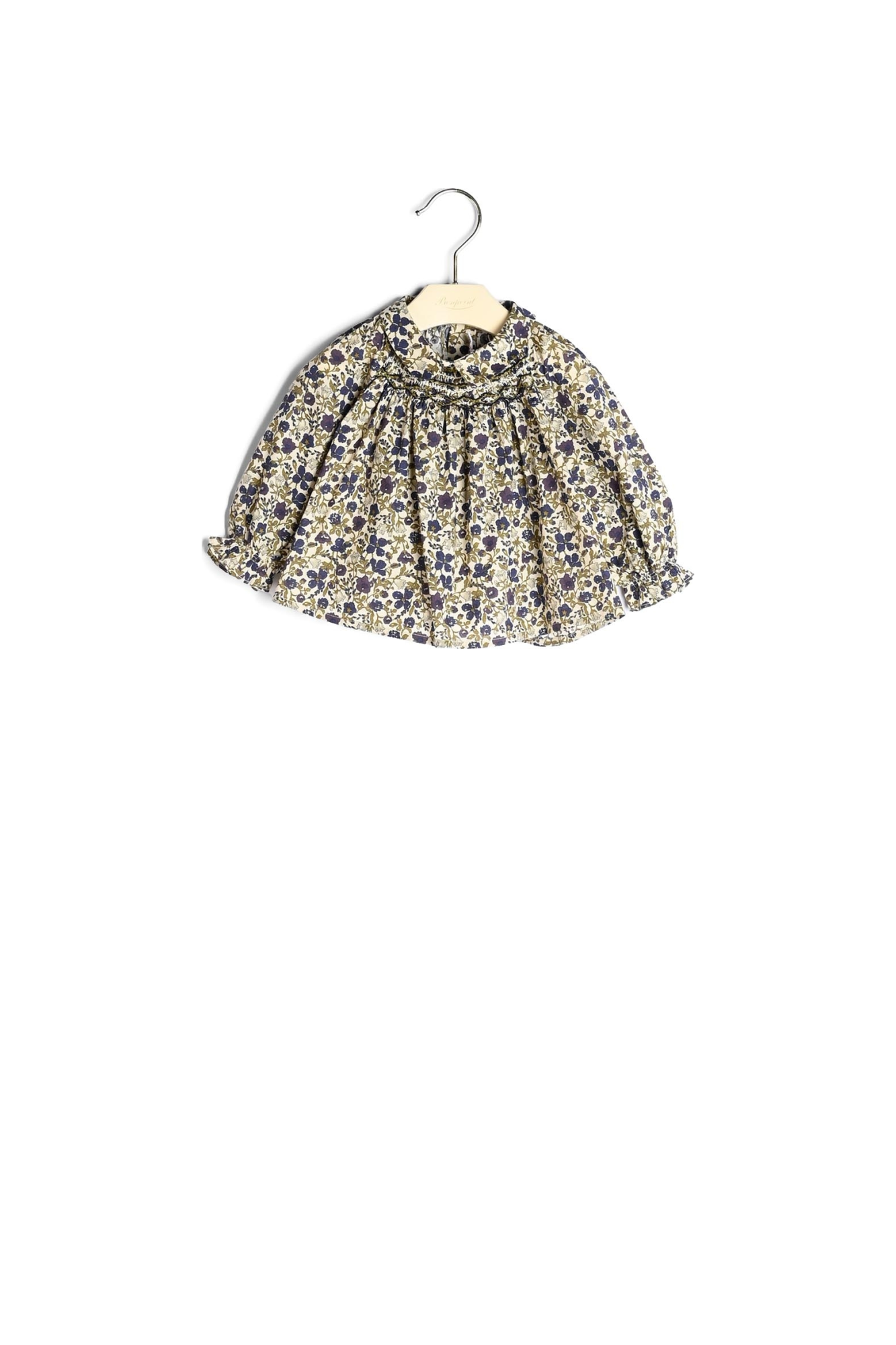Blouse smockée Pompon Bonpoint Vintage seconde main photo 2