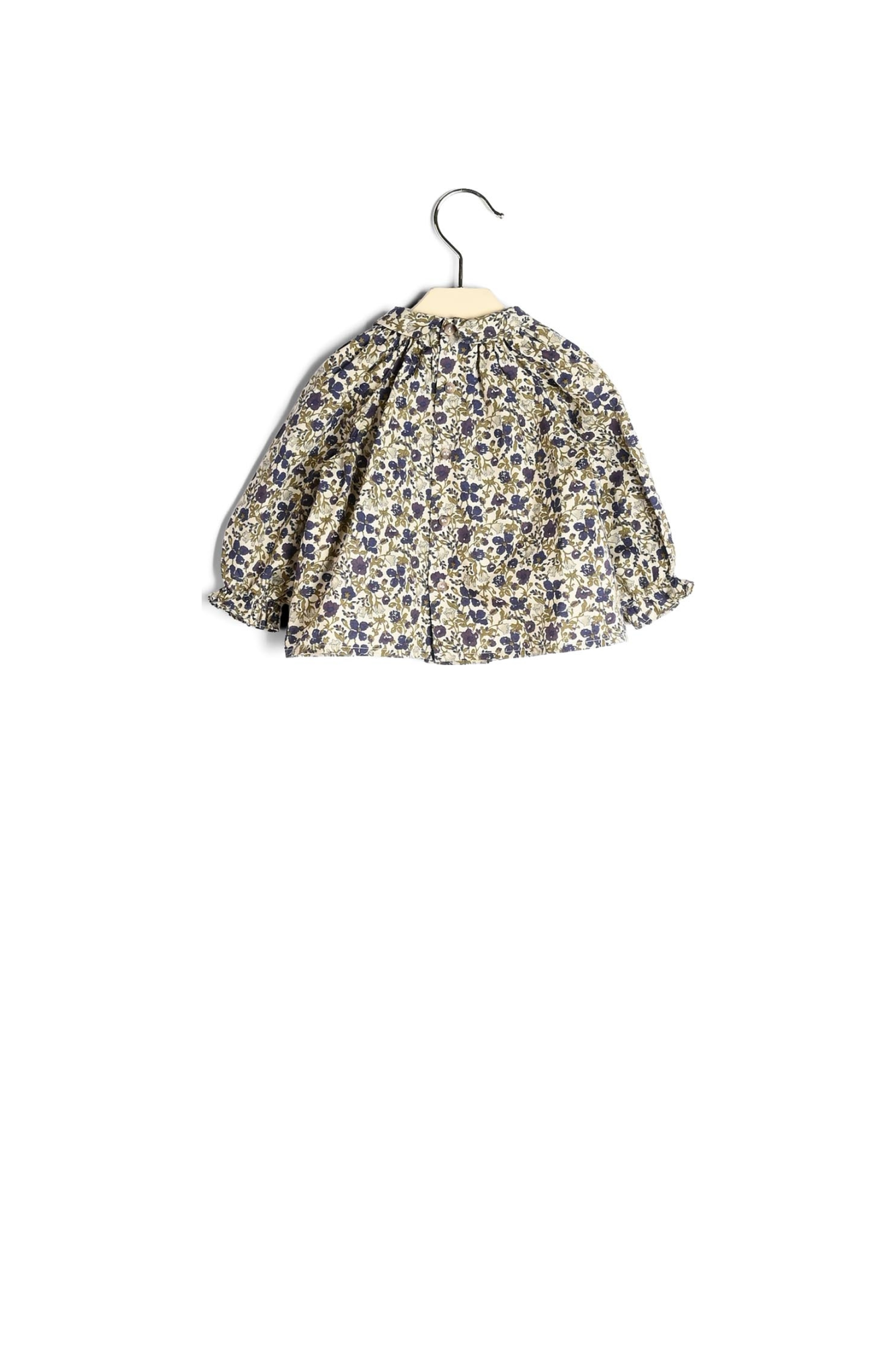 Blouse smockée Pompon Bonpoint Vintage seconde main photo 3