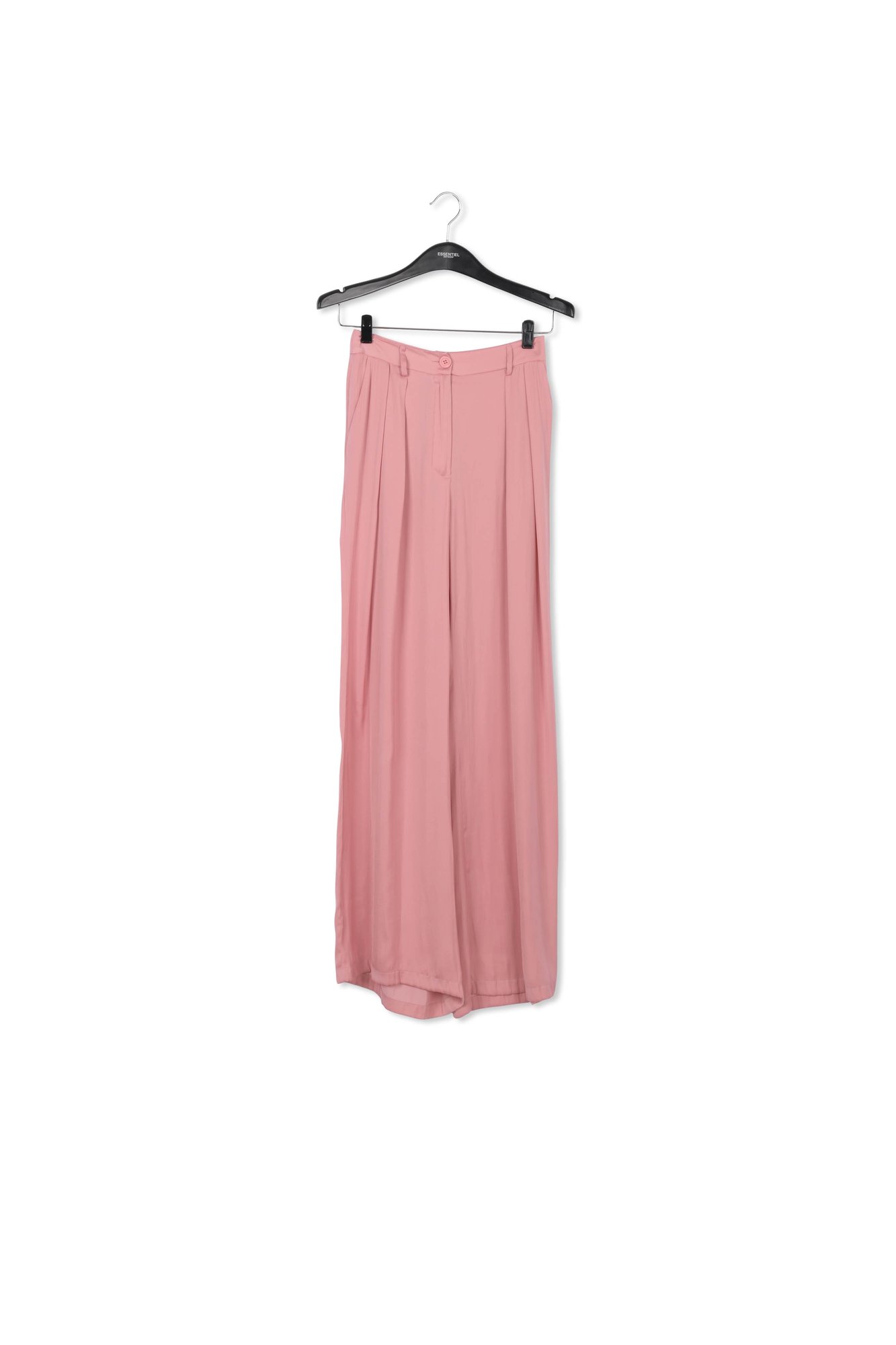 Pantalon rose clair aux jambes larges RE—SSENTIEL seconde main photo 1