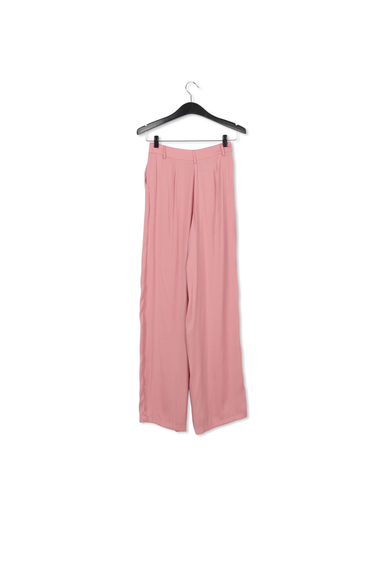Pantalon rose clair aux jambes larges RE—SSENTIEL seconde main photo 2