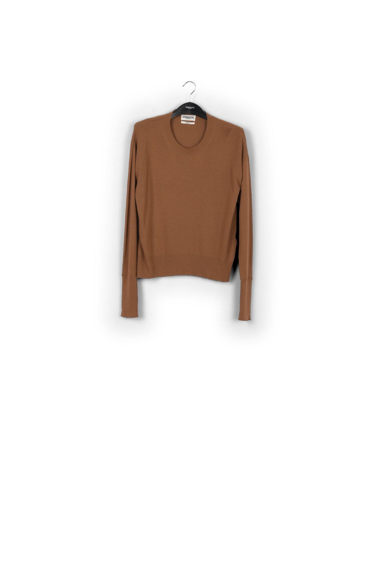 Pull camel en mélange de mérinos RE—SSENTIEL seconde main photo 1